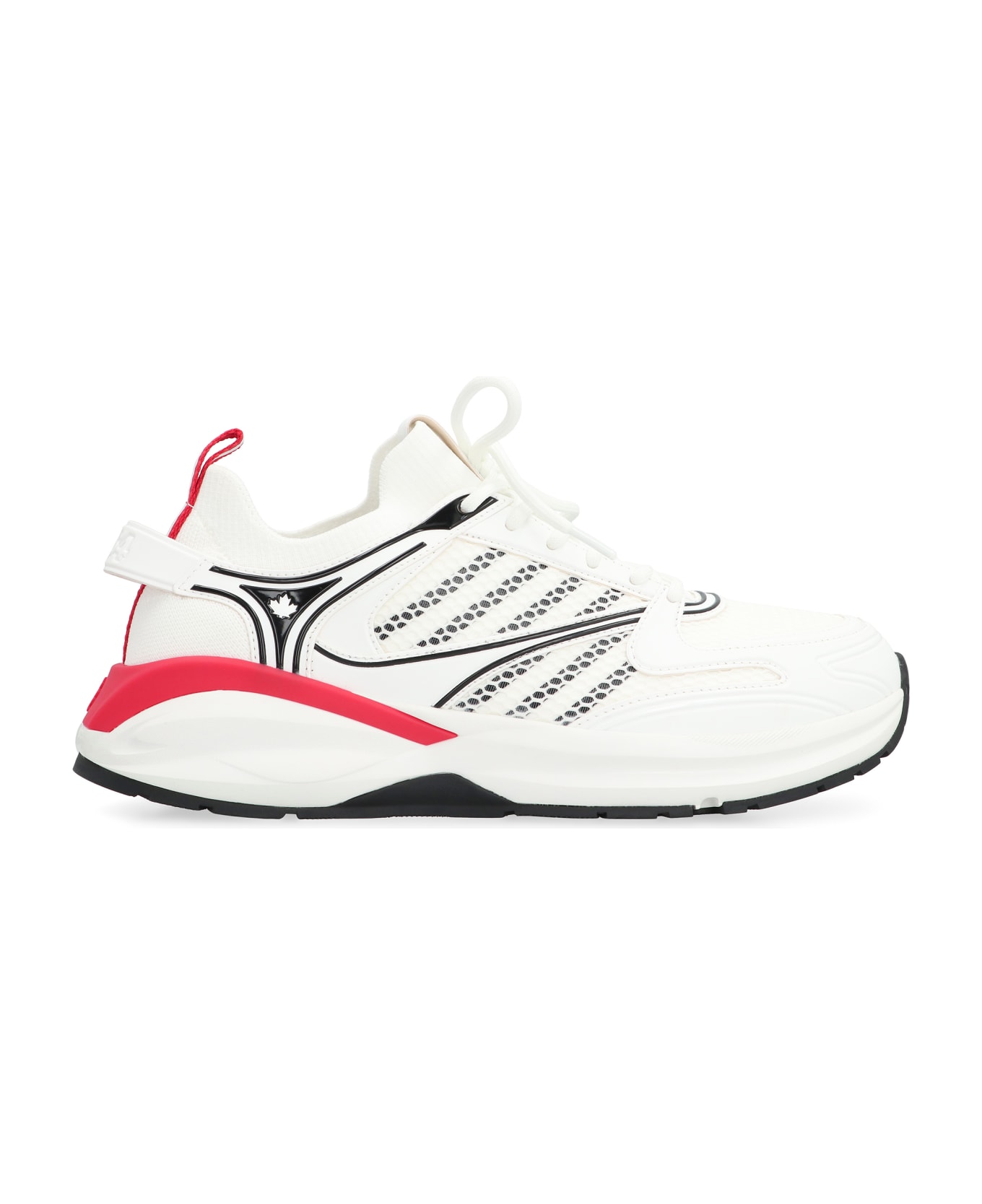 Dsquared2 Dash Fabric Low-top Sneakers - White