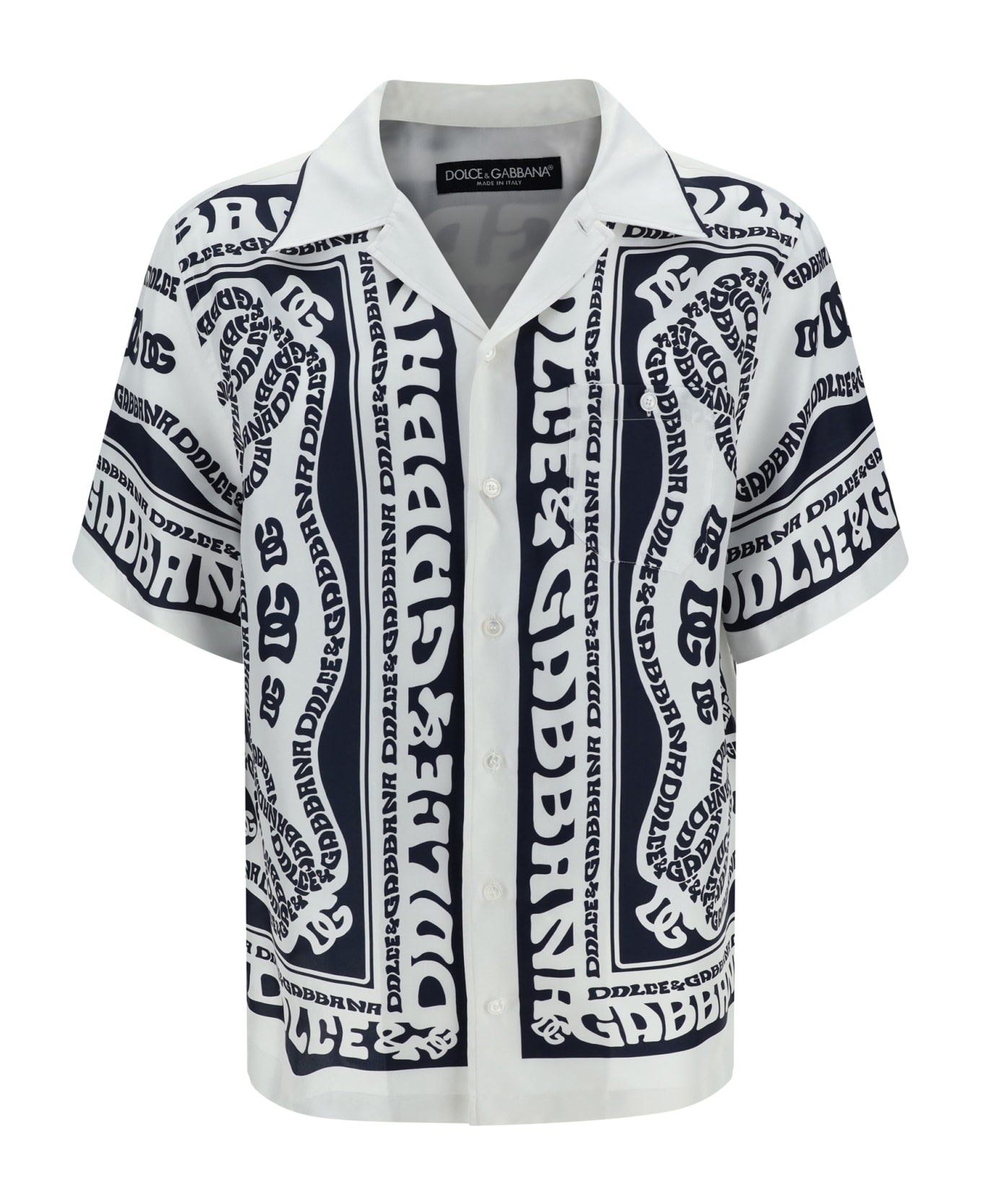 Dolce & Gabbana Shirt - Dg Marina Blu