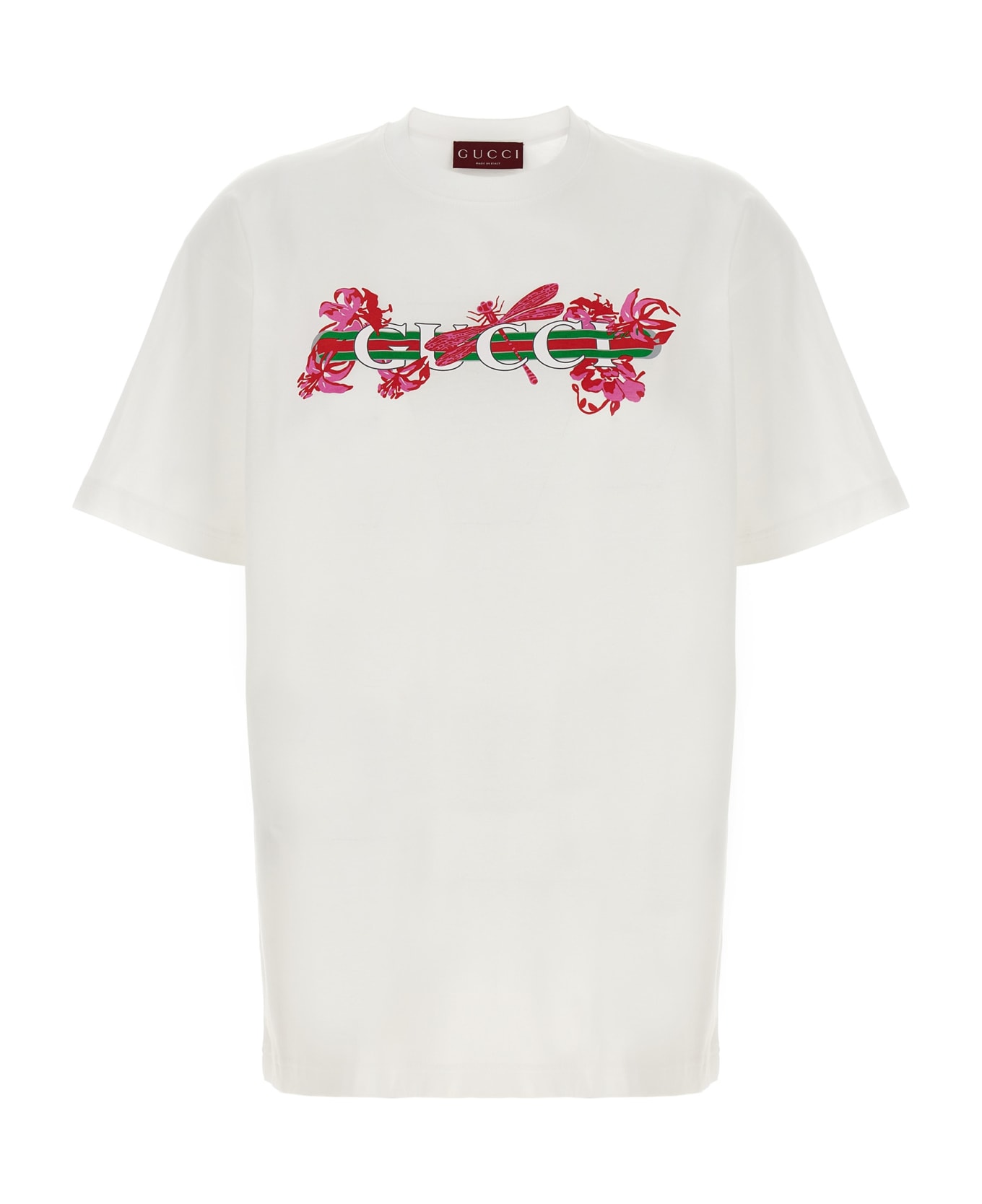 Gucci Logo Print T-shirt - White