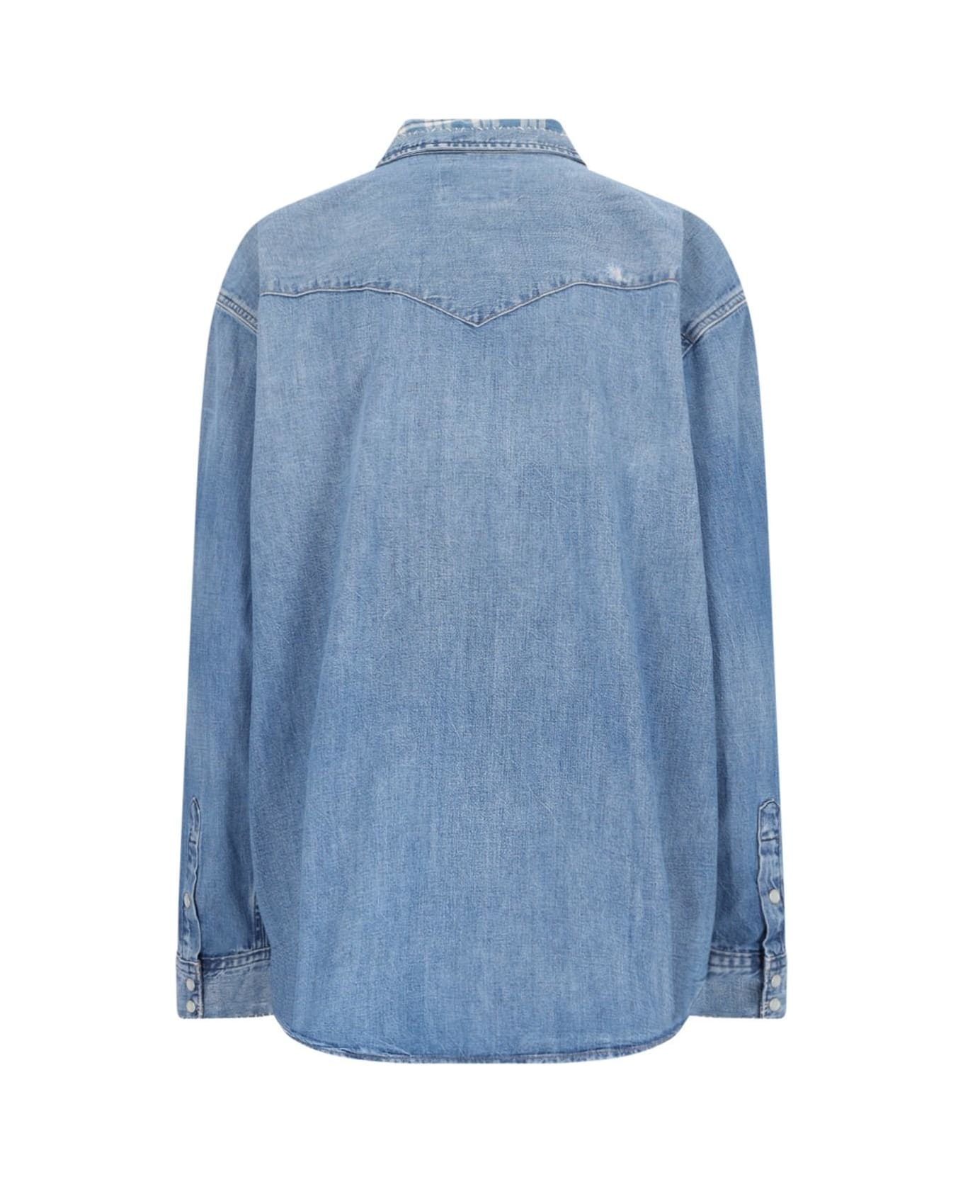 Ralph Lauren Denim Shirt - BLUE