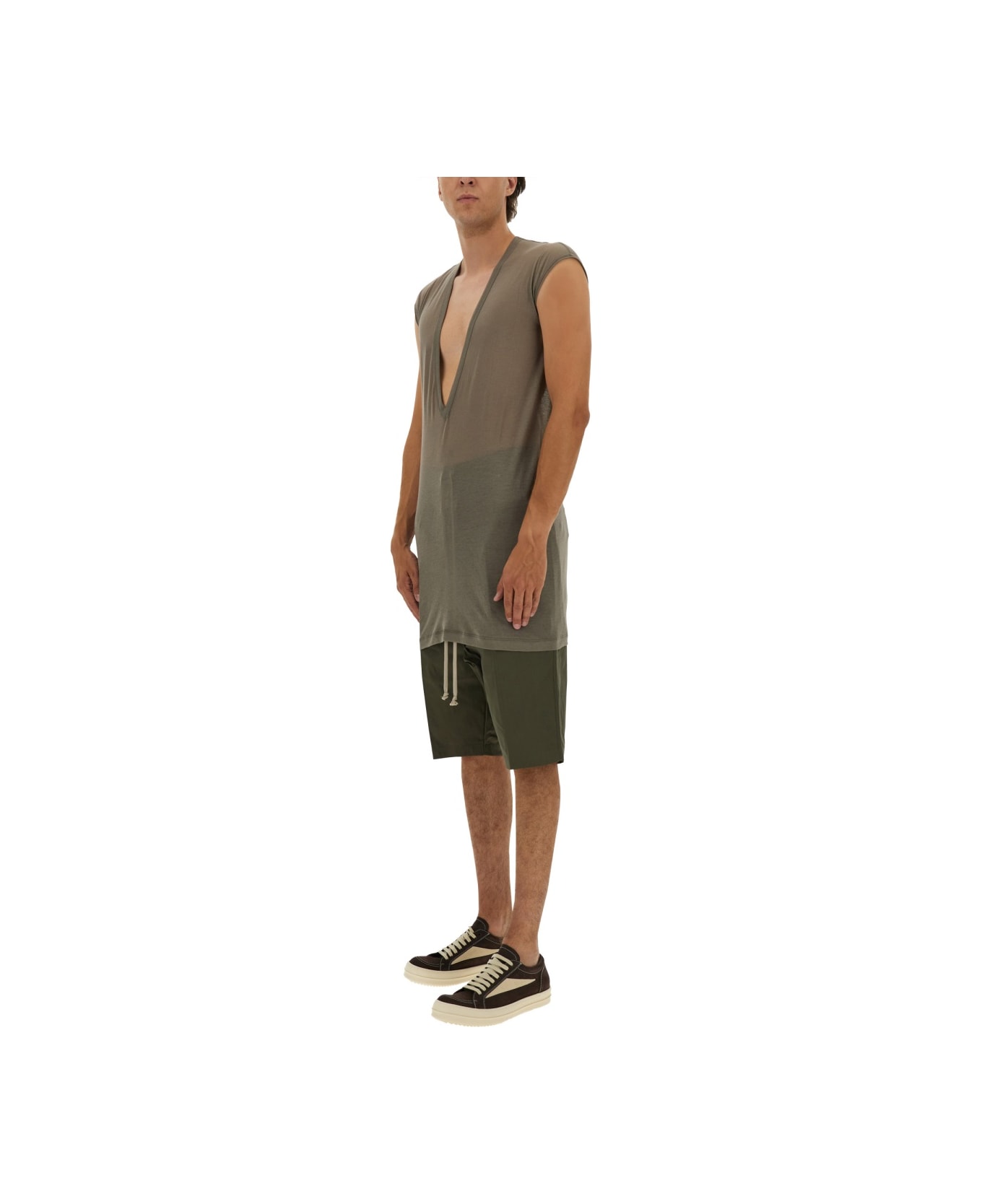 Rick Owens Shorts "bela" - GREEN