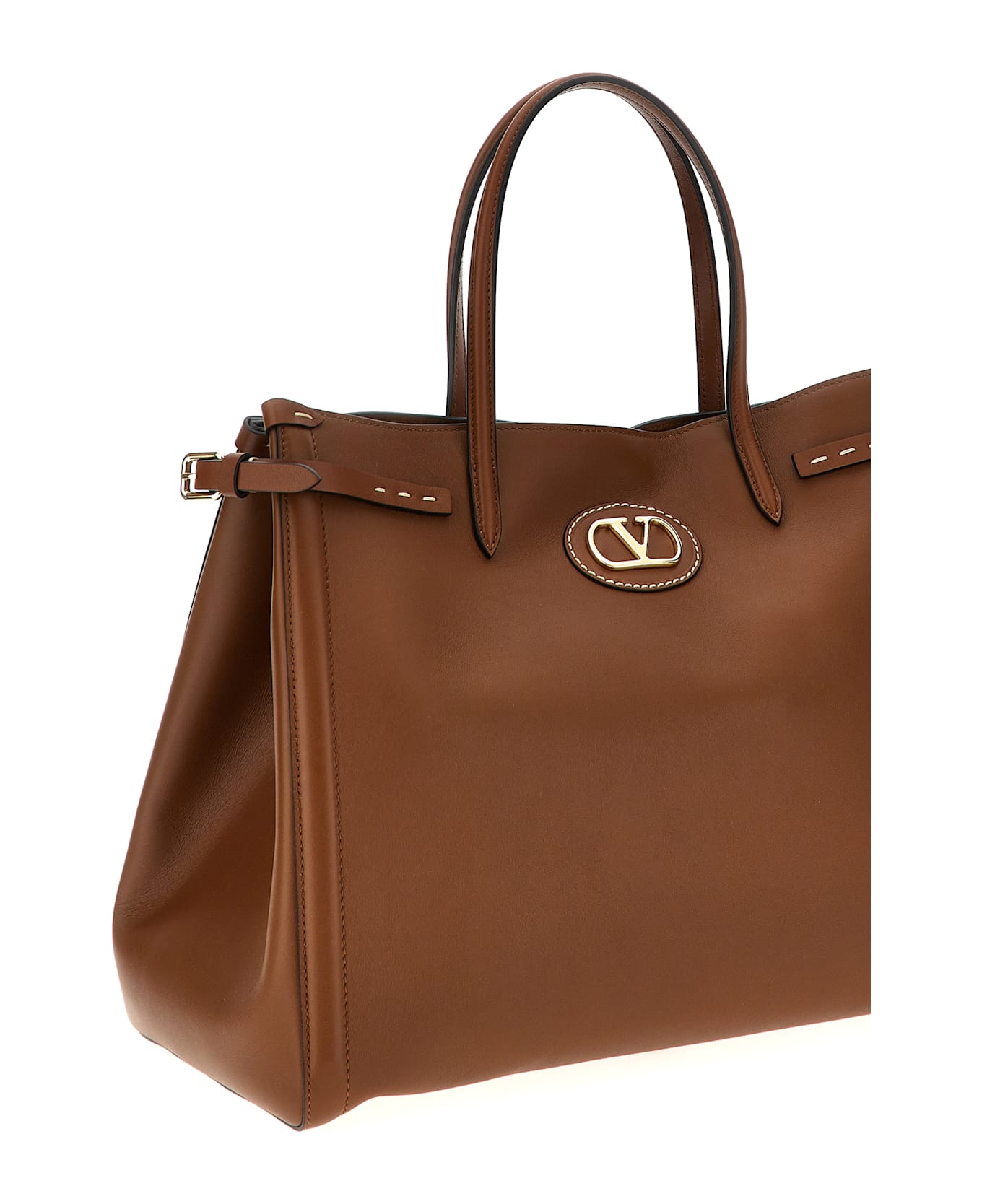 Valentino Garavani 
antibes
 Medium Shopping Bag - Brown