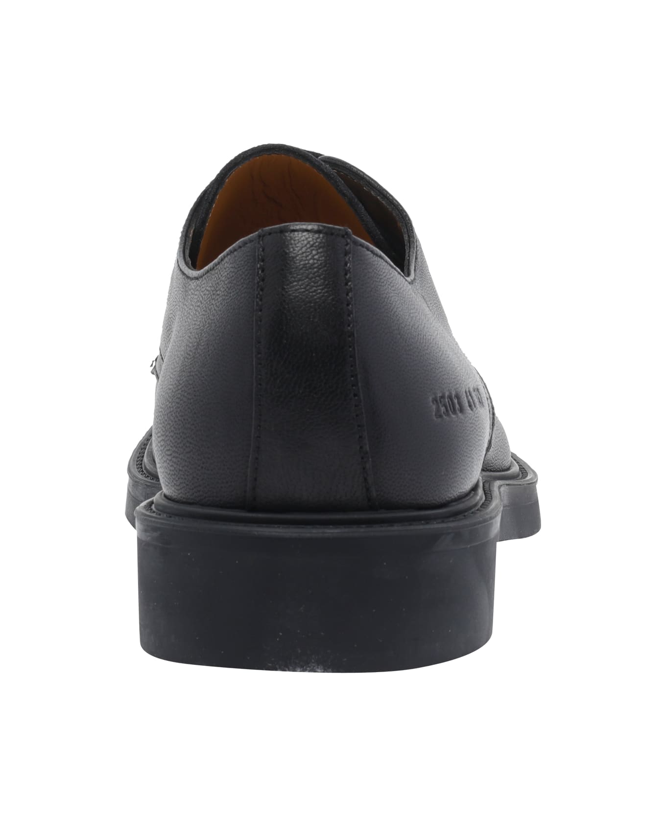 Common Projects Officer's Laced Up Shoes - Black