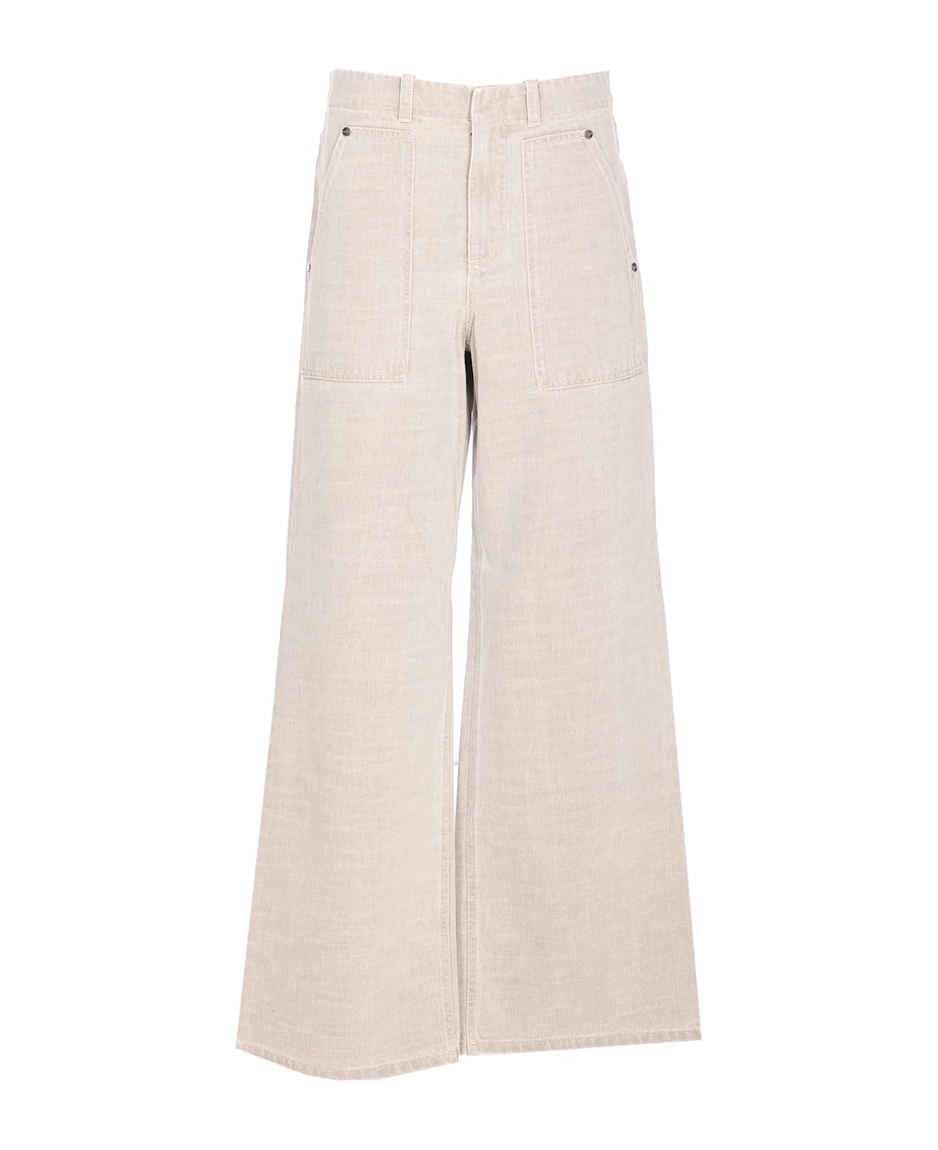 パンツ Fendi ' Roma' Gabardine Trousers Fendi Black Gabardine Trousers | italist