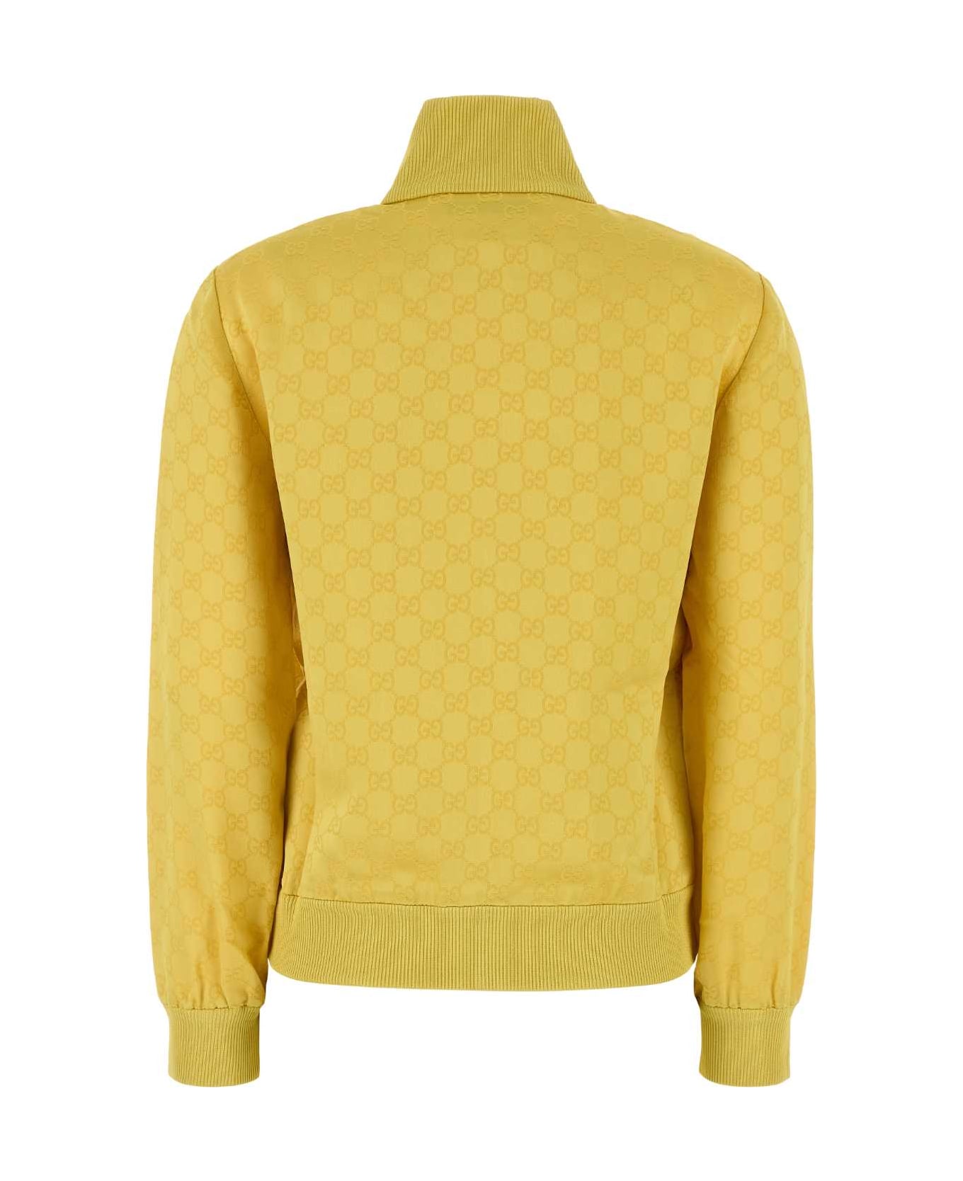 Gucci Yellow Jacquard Sweatshirt - LEMONCURD