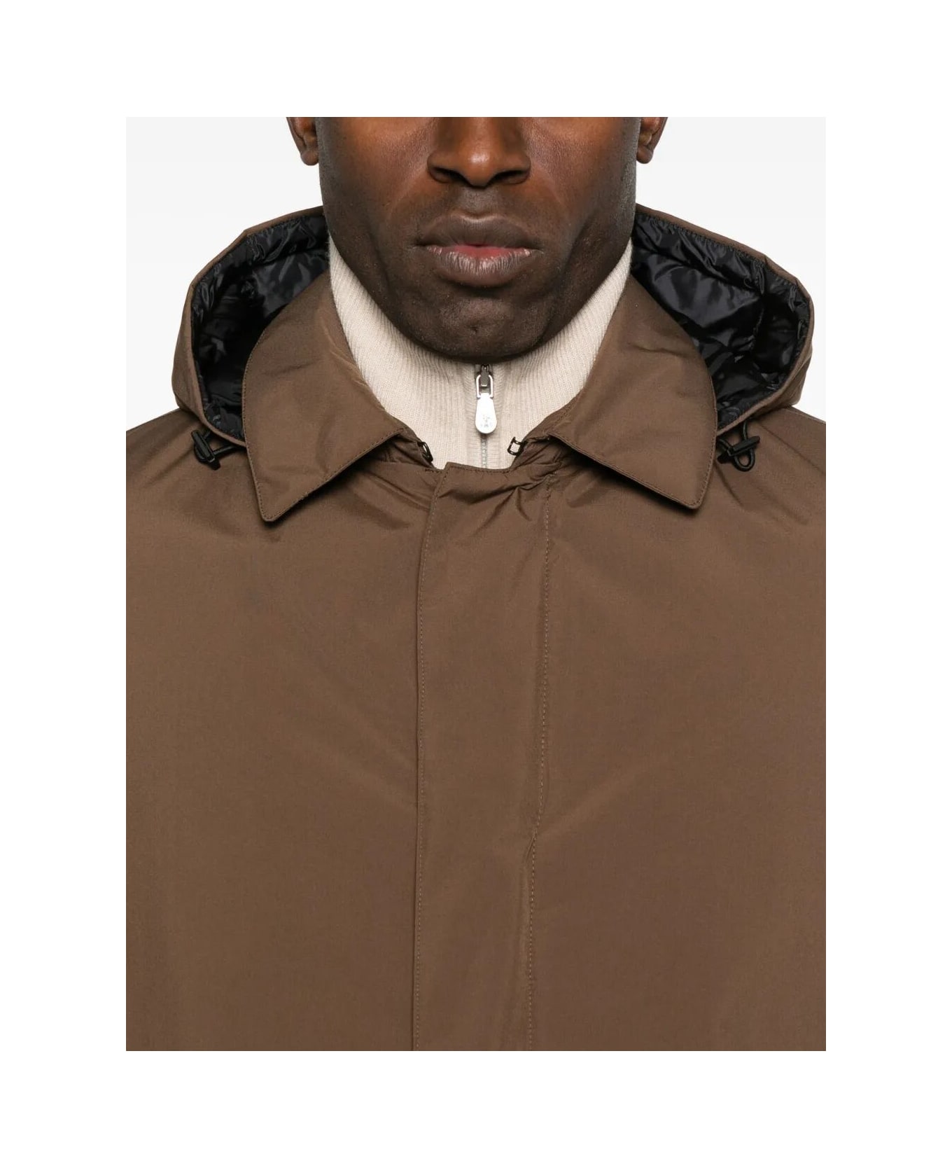 Herno Padded Jacket - MARRONE RAMATO