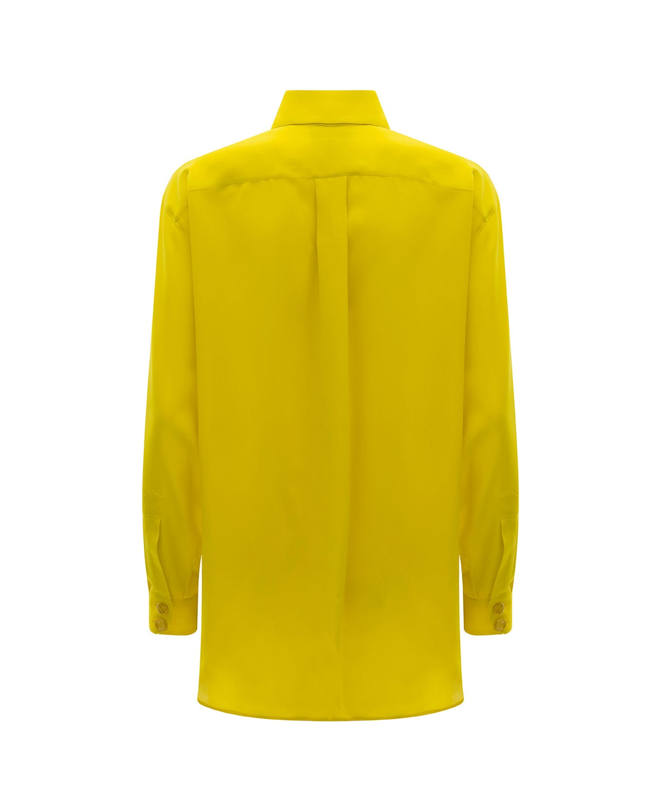 Gucci Silk Shirt - Yellow 
Orange