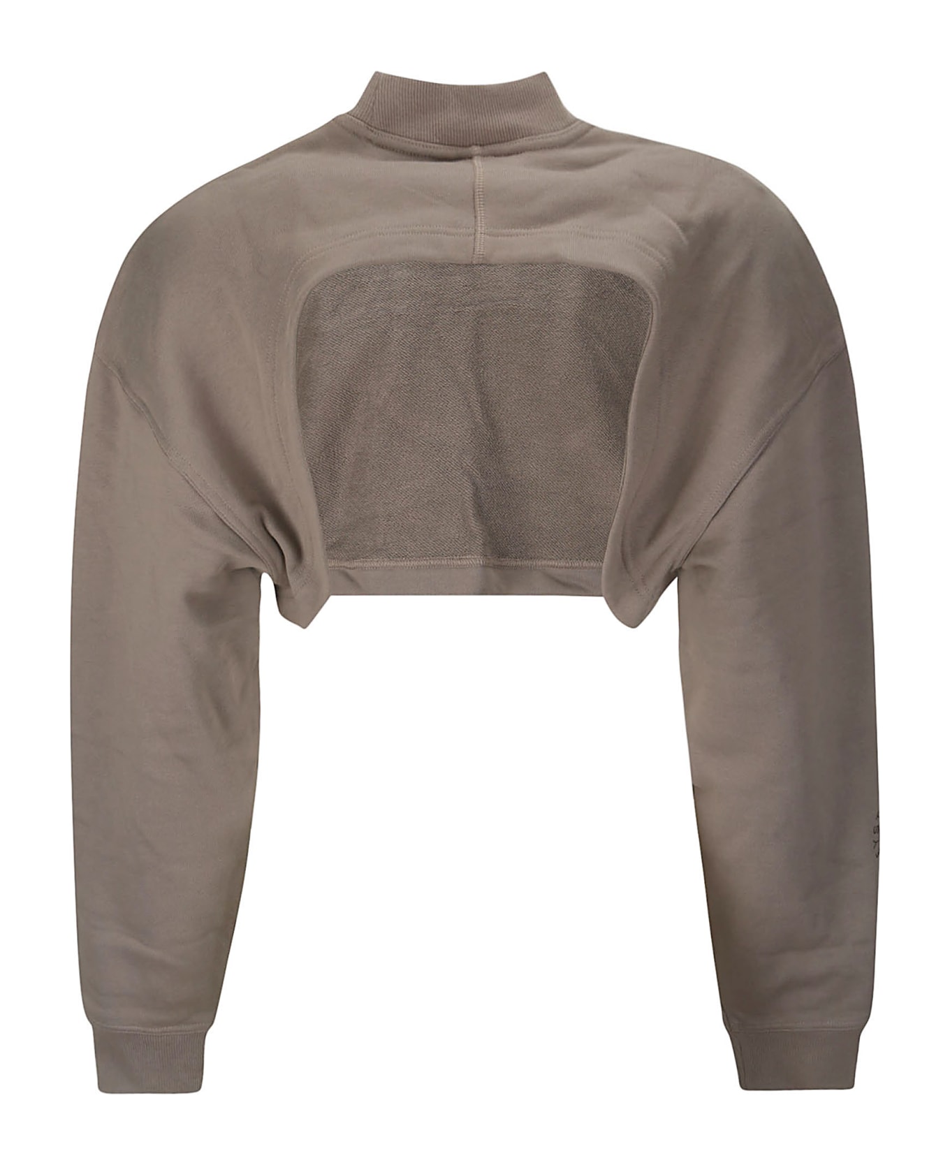 Adidas by Stella McCartney Truecasuals Cut Out Detailed Cropped Sweatshirt - TECH EARTH