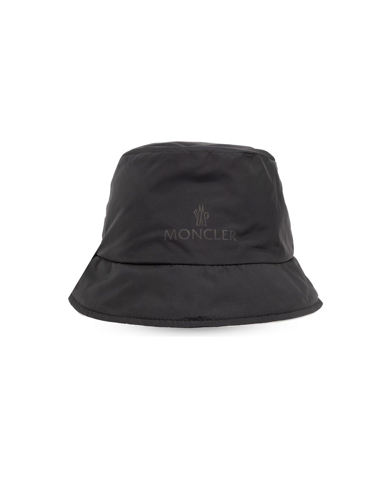 Moncler Reversible Padded Bucket Hat - Black 帽子