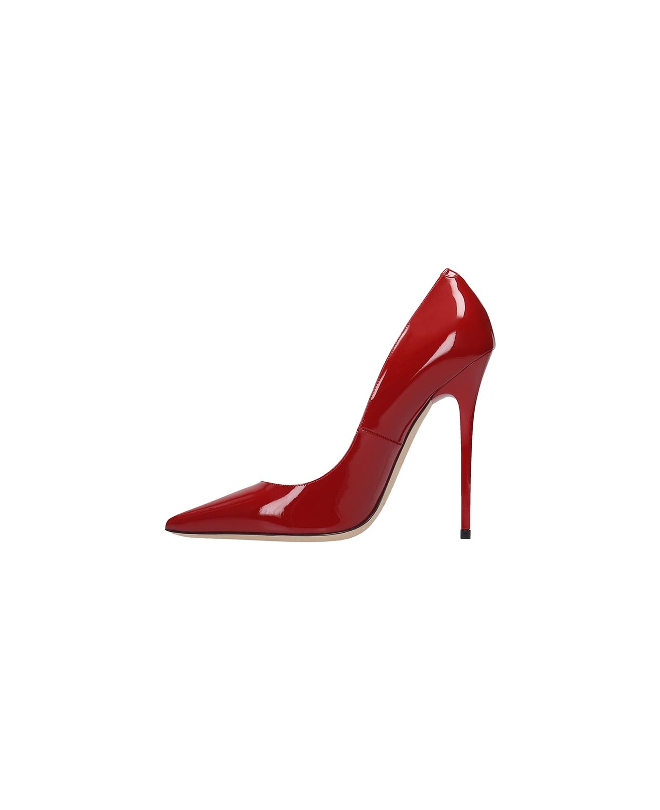Jimmy Choo Anouk Red Patent Leather Pumps - red