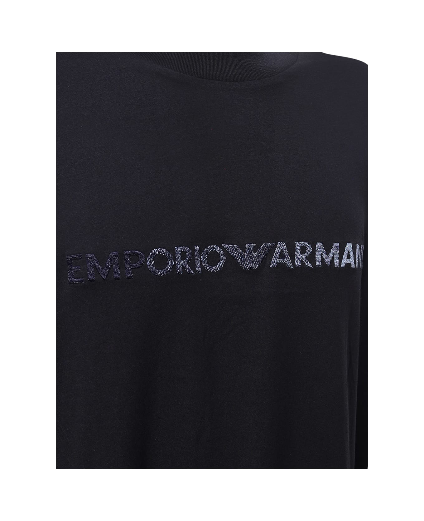 Emporio Armani T-shirt Emporio Armani - Drawing Navy