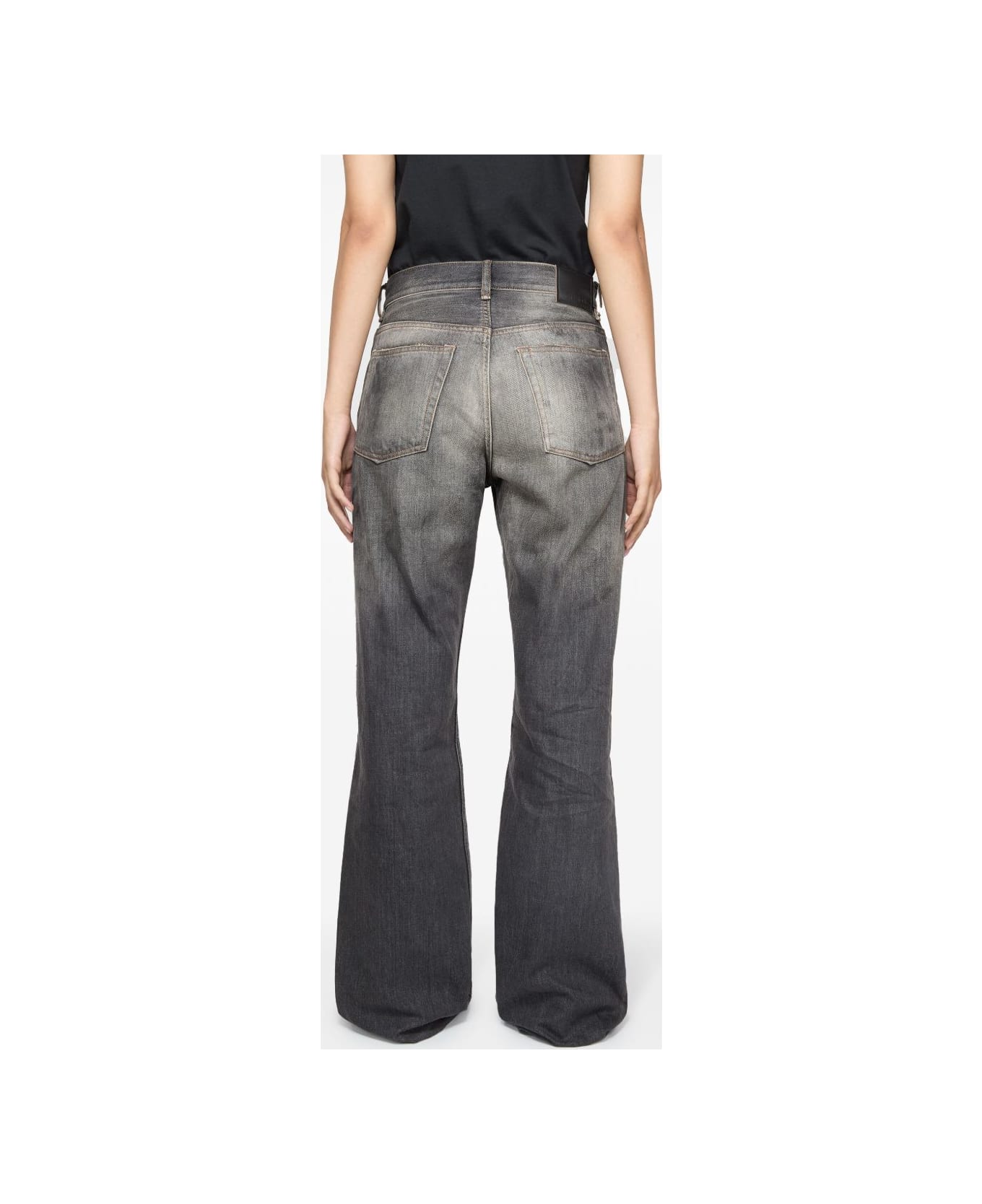 Acne Studios Wide-leg Denim Jeans - Black