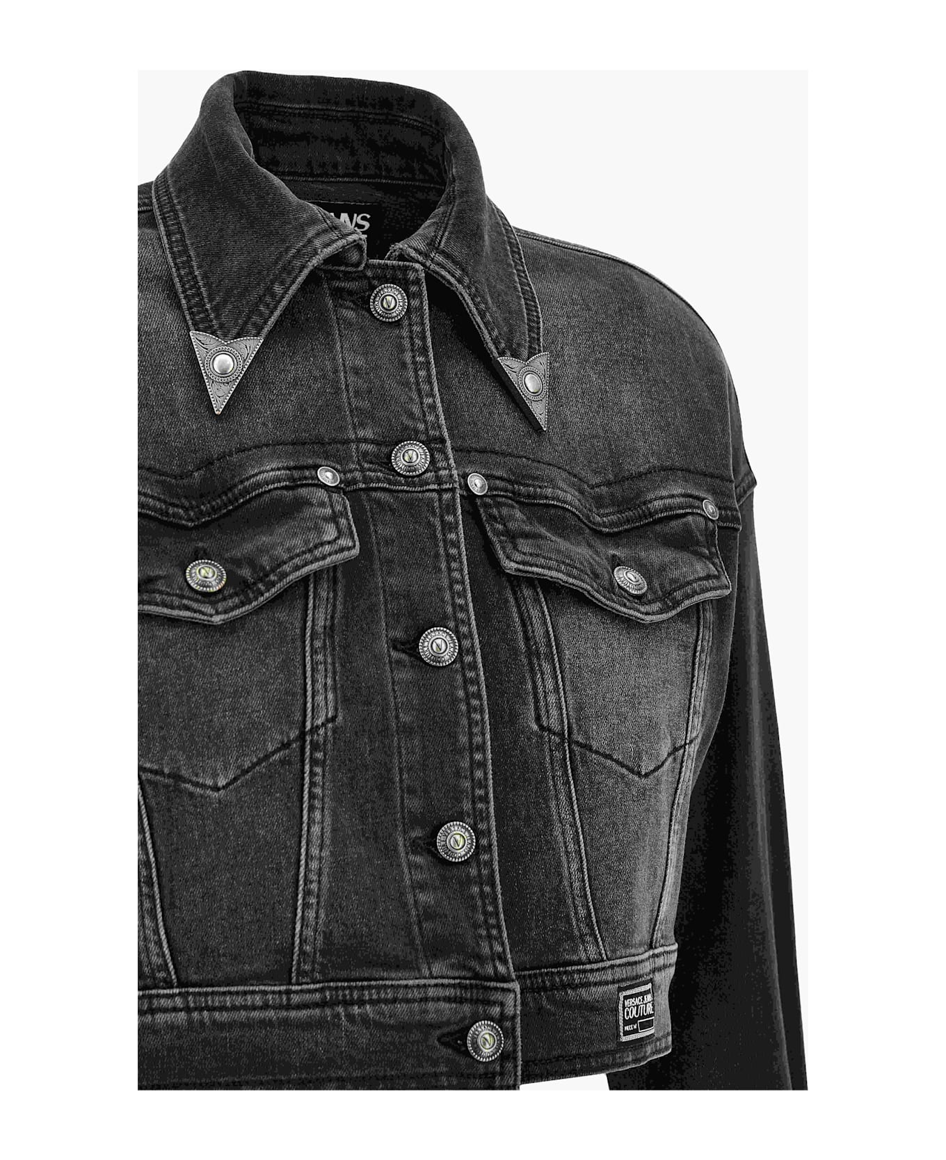 Versace Jeans Couture Denim Jacket - Black