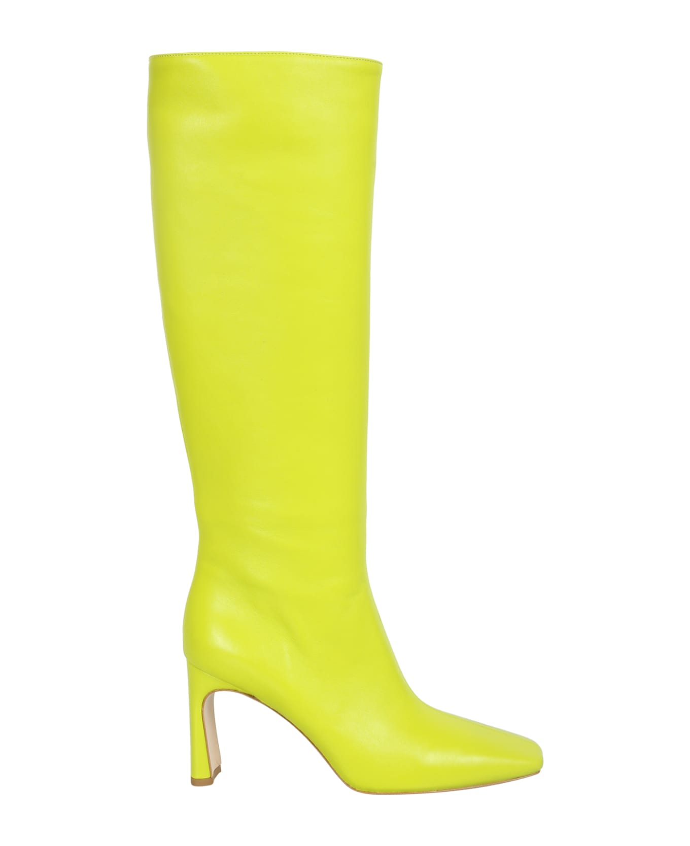 Leonie Hanne High-heel Micro-glitter Boots - Green