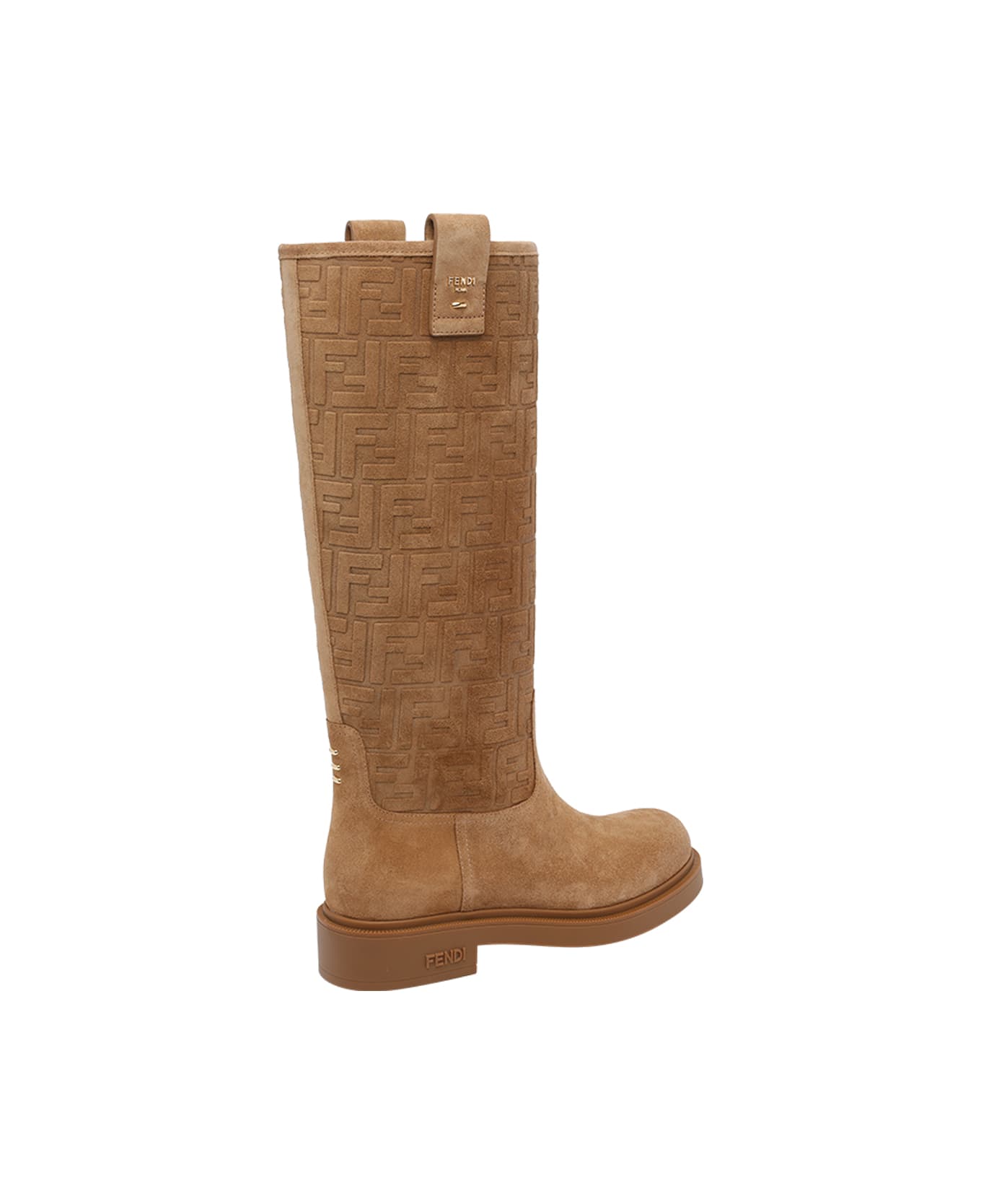 Fendi Filo Boots - Beige
