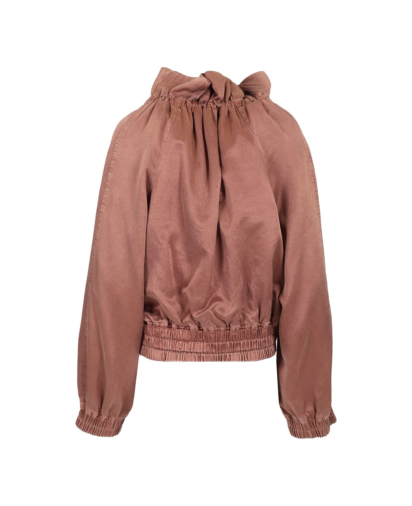 Dries Van Noten Blouson Cocoon Jacket - TAUPE