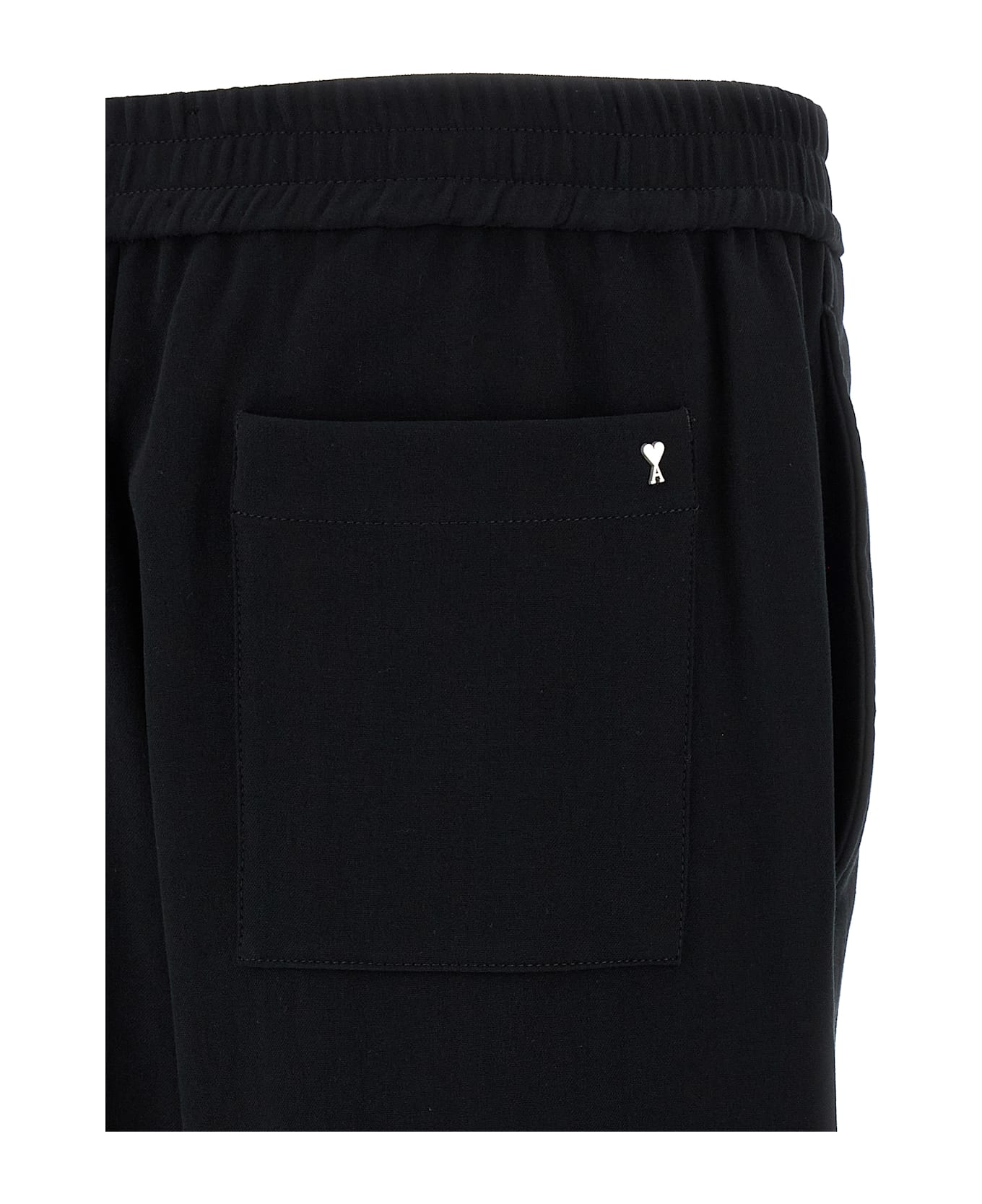 Ami Alexandre Mattiussi Elasticated Pants - Black  