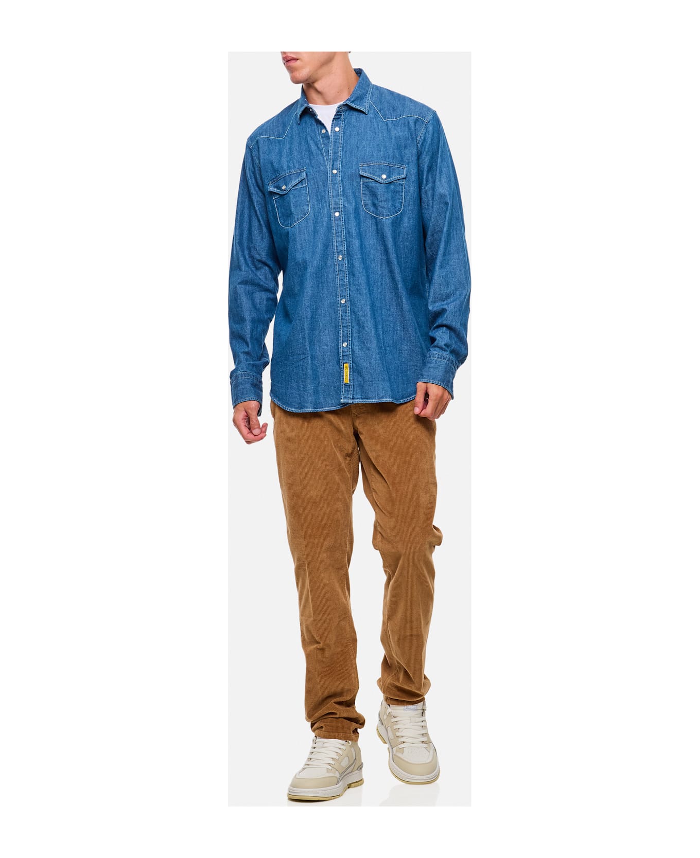 B.D. Baggies Cotton Shirt - Clear Blue