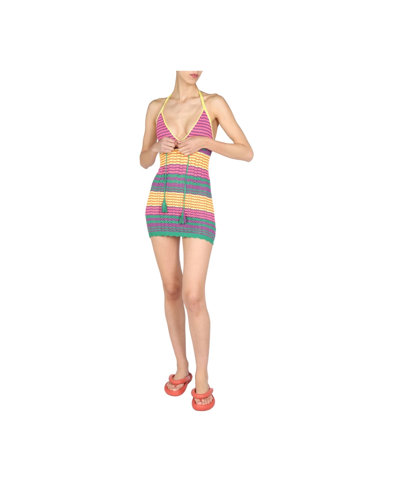 Gallo Mini Striped Dress - MULTICOLOUR