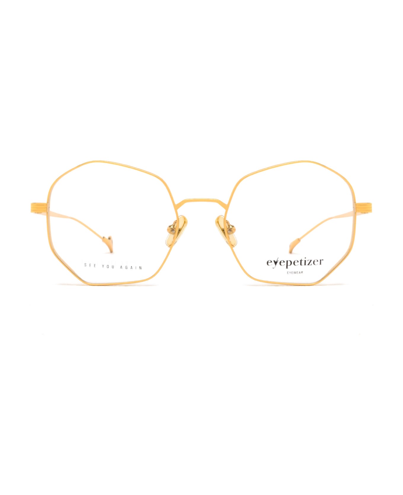 Eyepetizer Walt Gold Glasses - Gold アイウェア