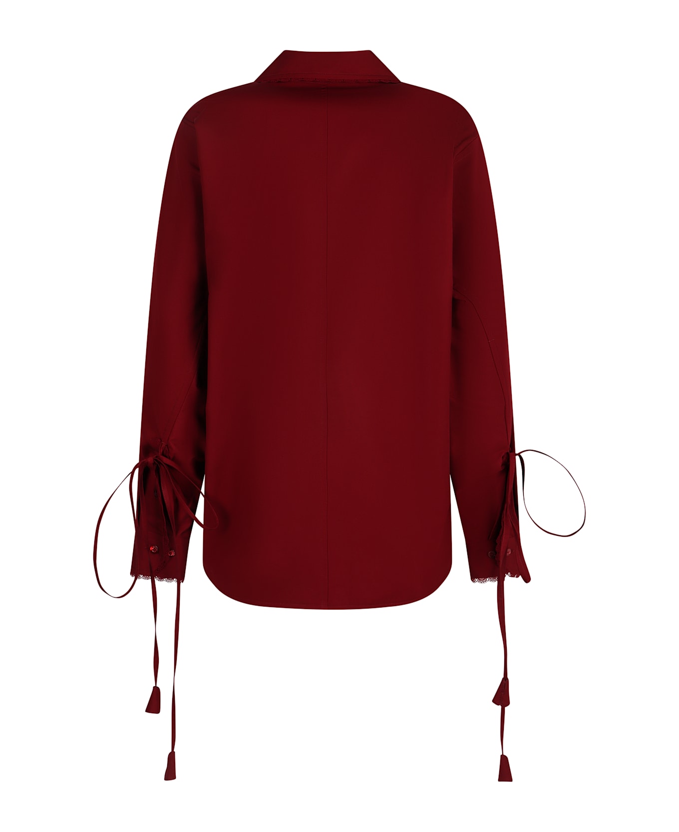 Gucci Cotton Poplin Shirt - red