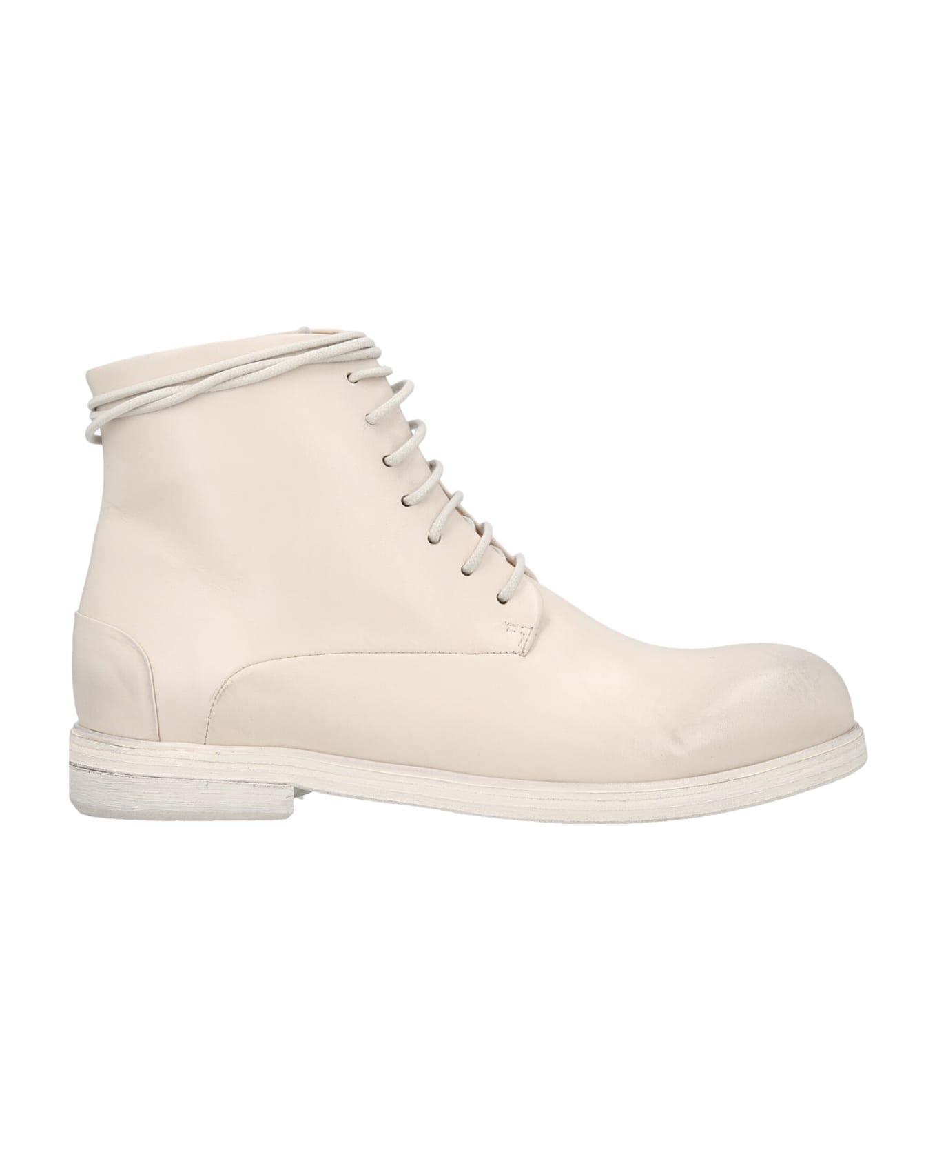 Marsell 'zucca Media' Ankle Boots - White