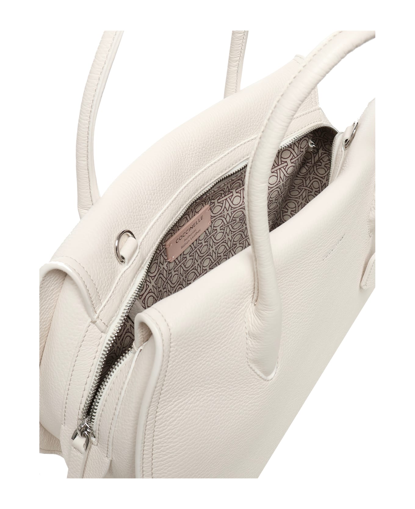 Coccinelle "lord" Bag - White