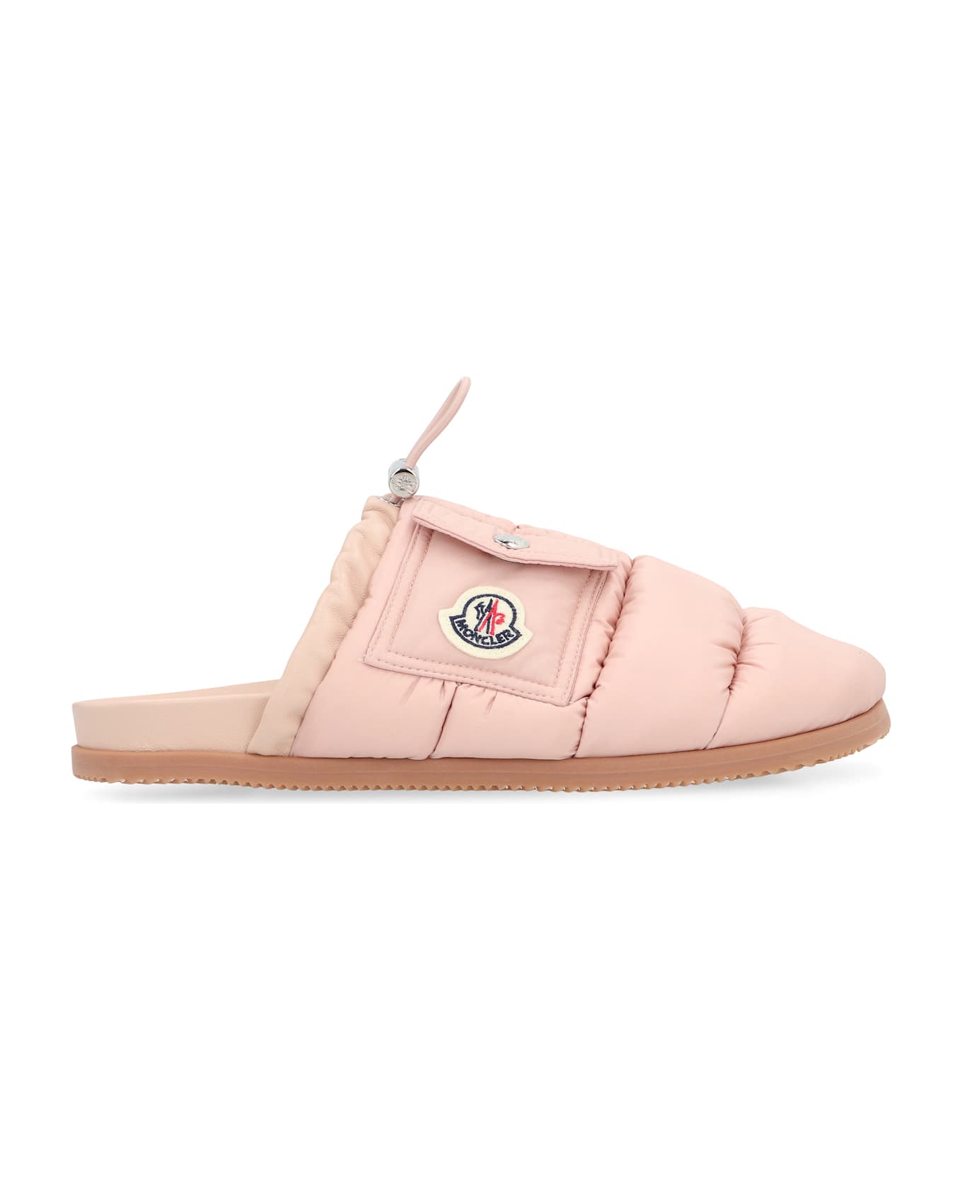 Moncler Mon Pocket Mules - Pink