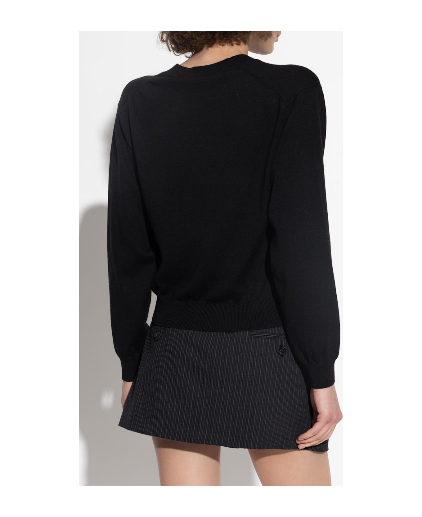 Kenzo Wool Cardigan - BLACK