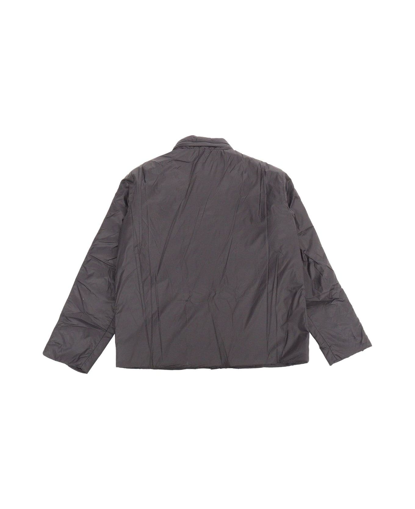 Palm Angels Padded Puffer Jacket - Black White