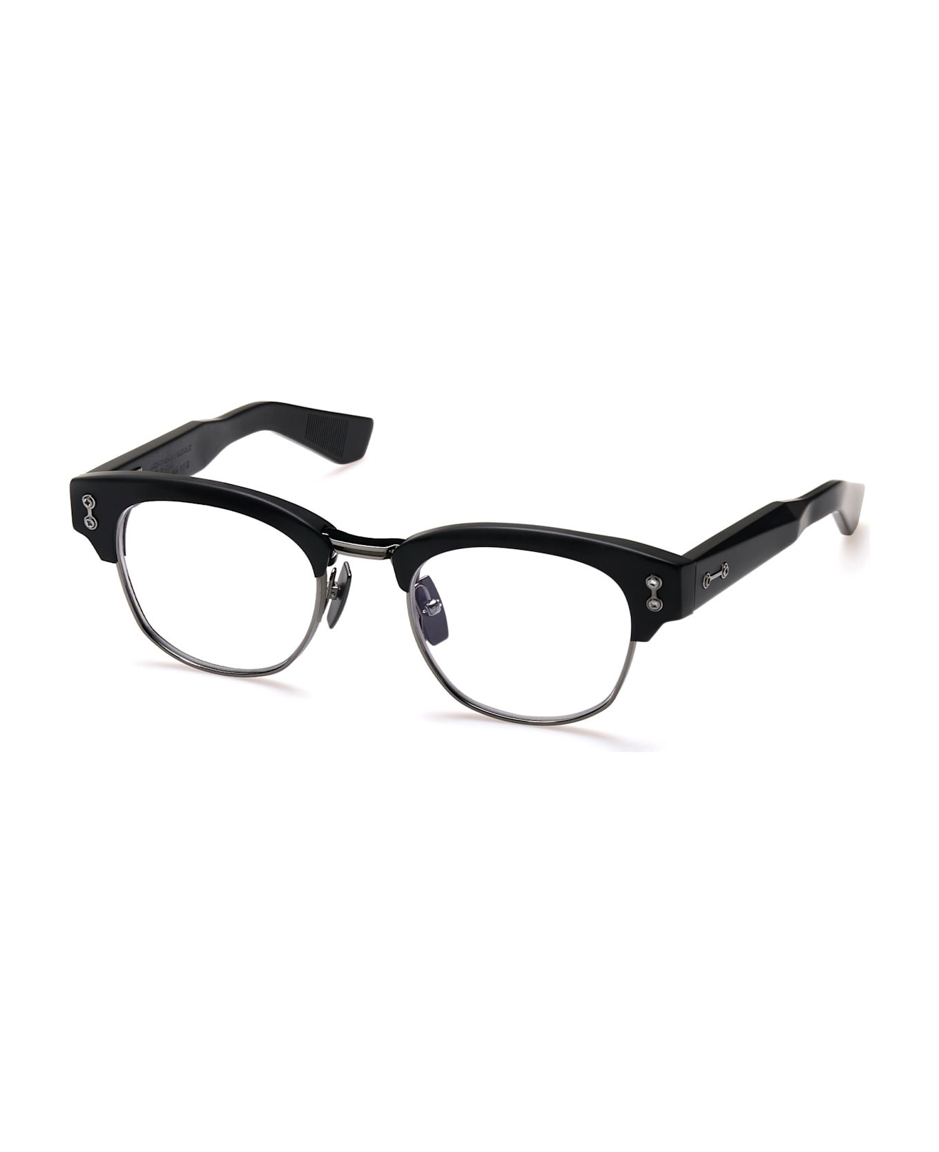 Akoni Newton - Matte Black / Black Rhodium Rx Glasses - Black