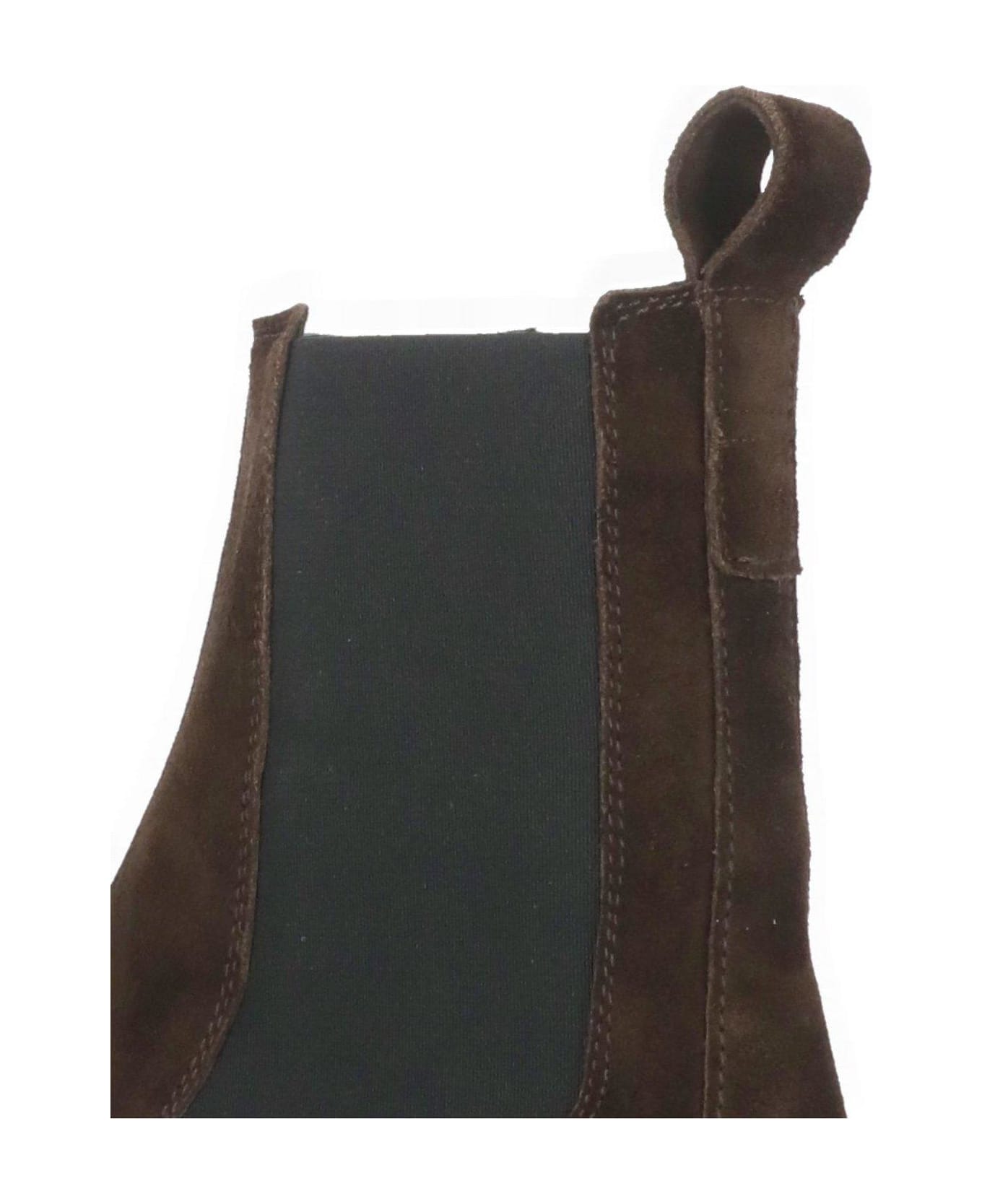 Hogan Chelsea Ankle Boots - Brown