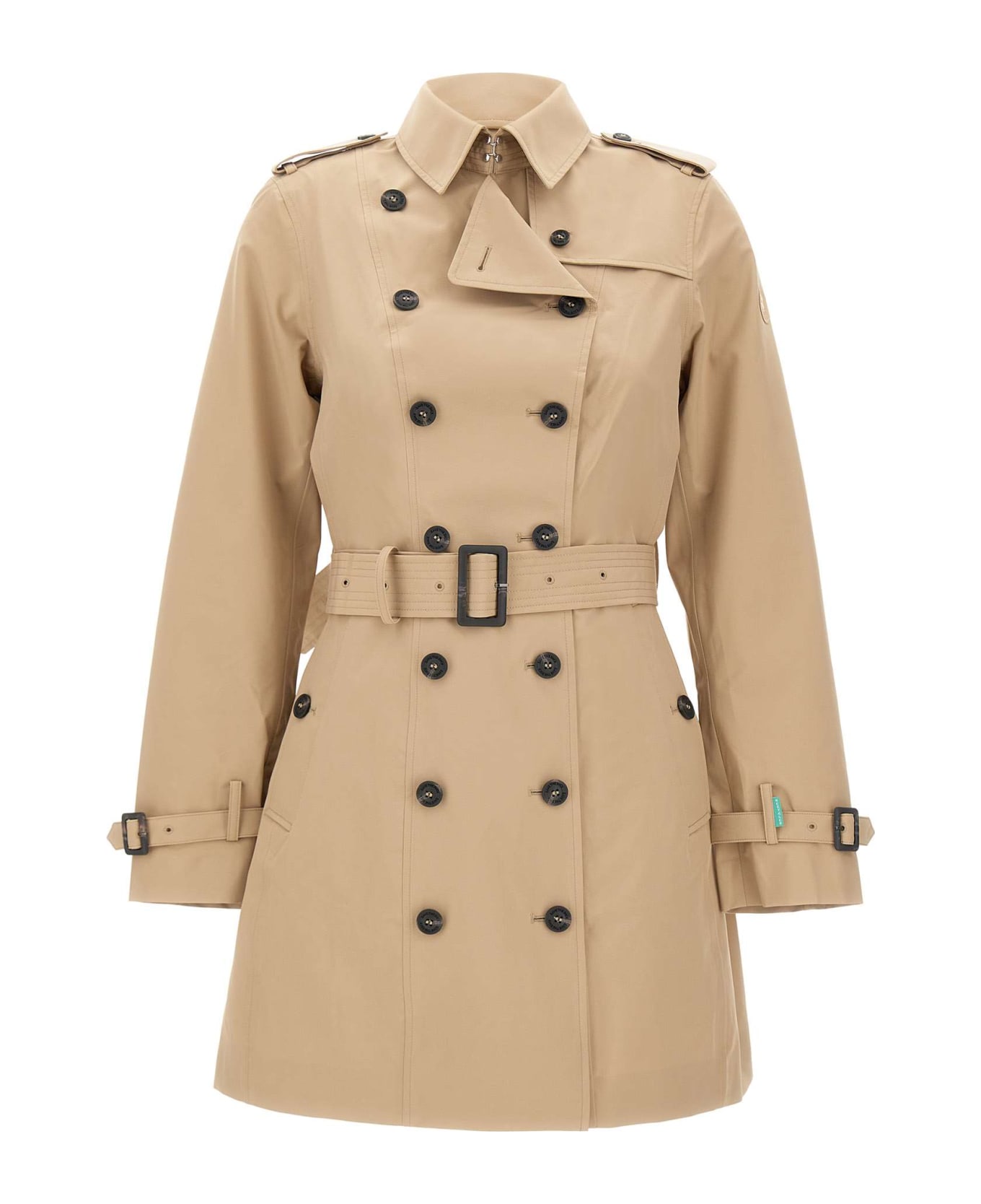 Save the Duck 'grin18 Audrey' Trench Coat - Beige レインコート