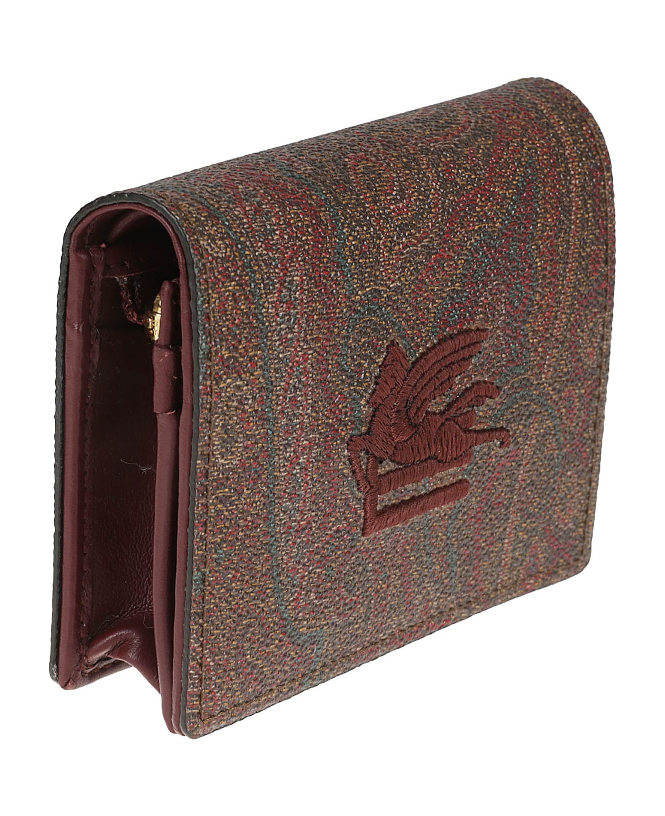 Etro Paisley Wallet - RED 財布
