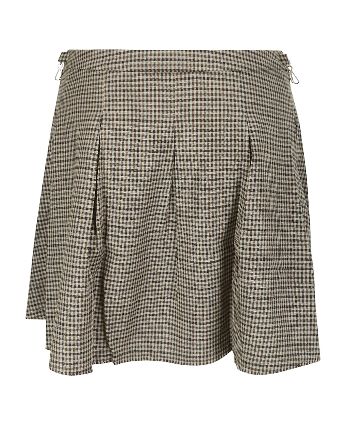 Our Legacy Object Skirt - OLD MONEY CHECK