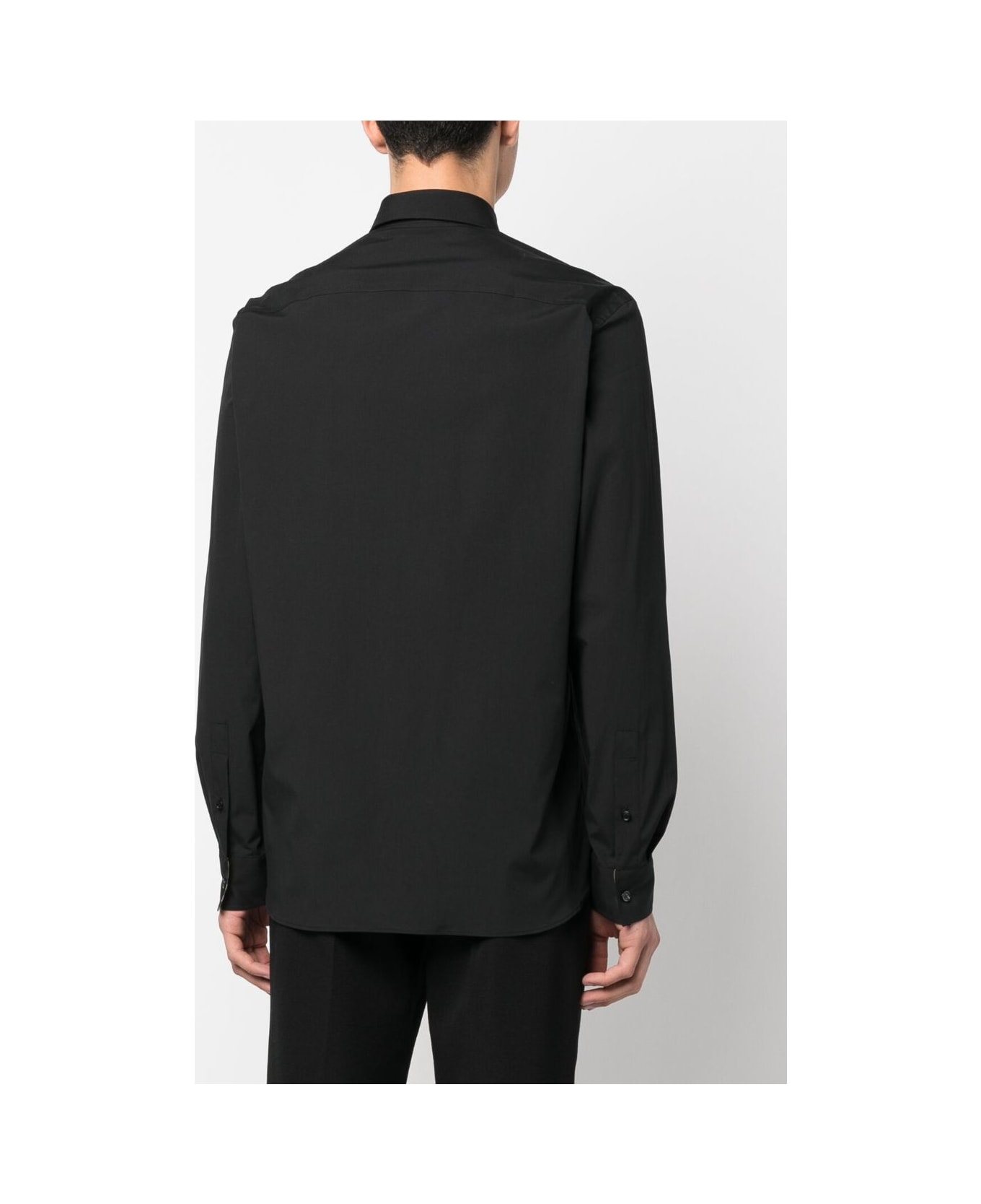 Burberry Sherfield Shirt In Black Cotton - Black