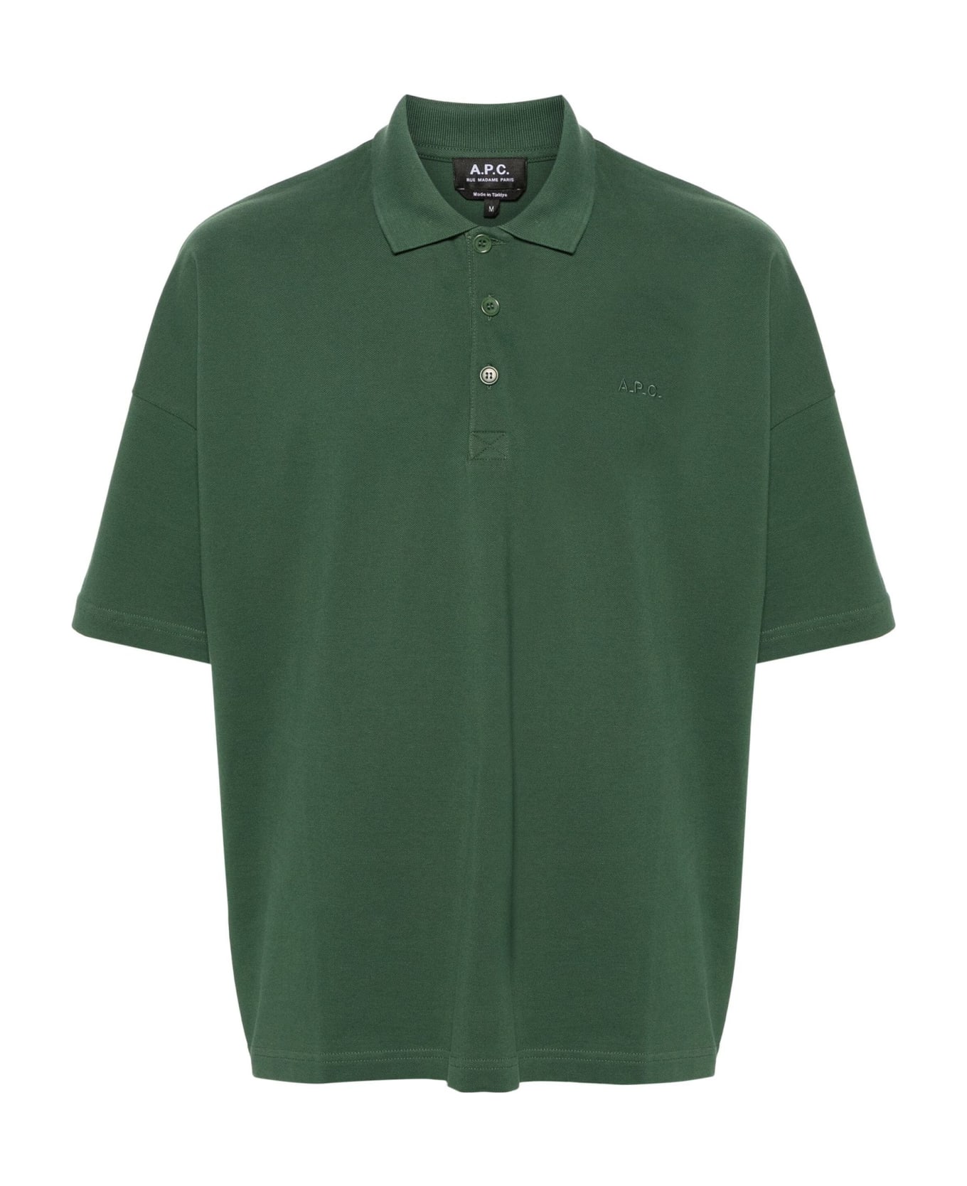 A.P.C. T-shirts And Polos Green - Green