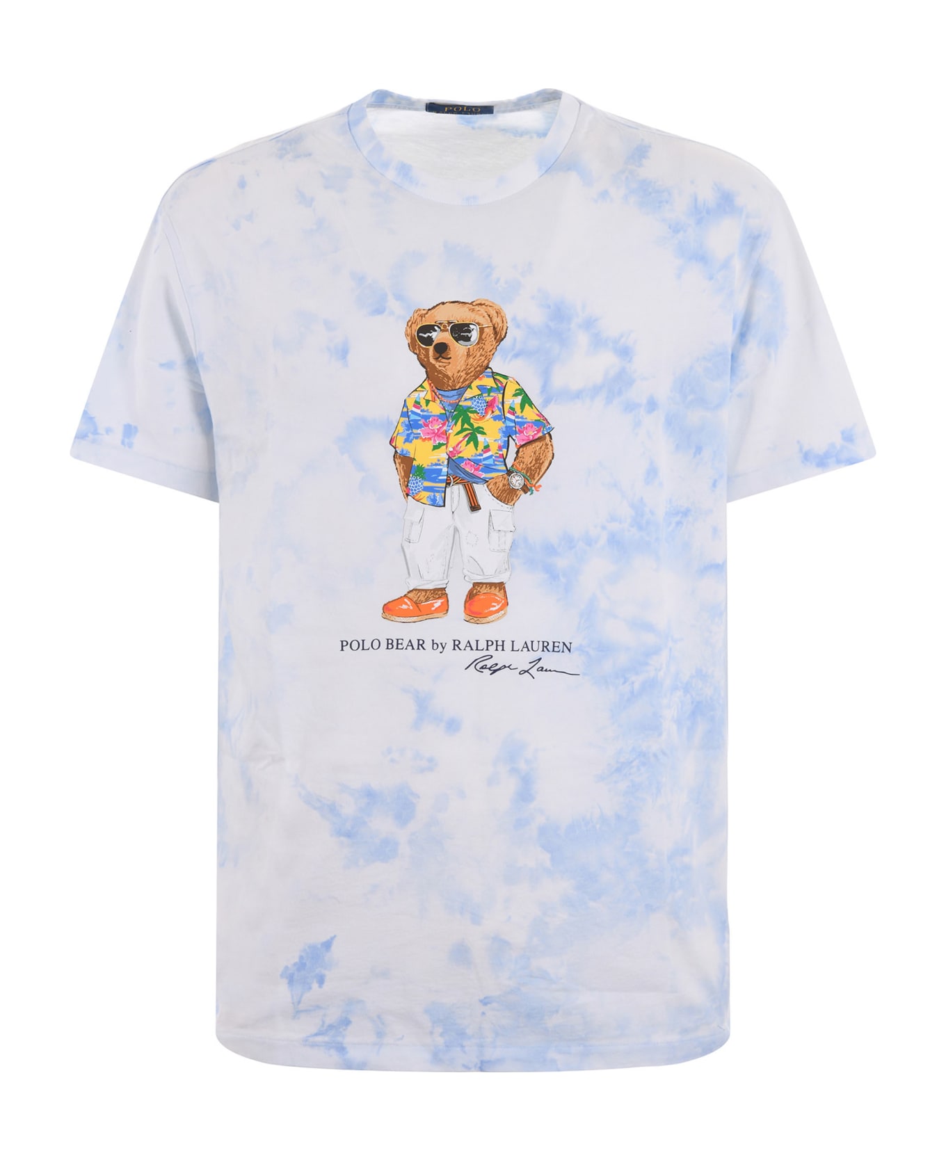 Polo Ralph Lauren T-shirt - Bianco/azzurro シャツ