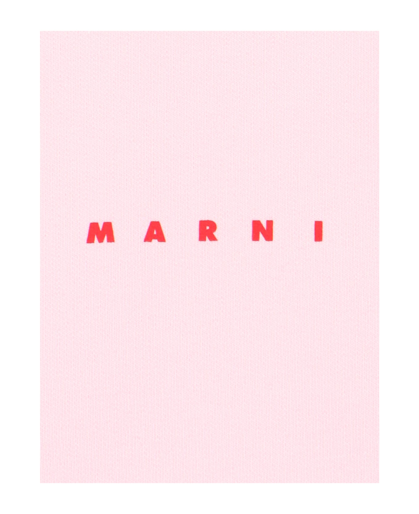 Marni Logo Hoodie - Pink