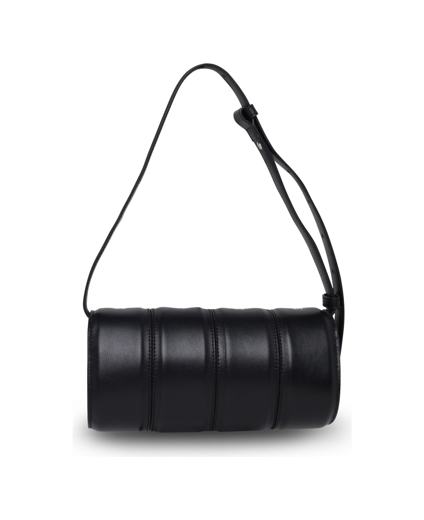 YUZEFI Four Bag In Black Leather - Black