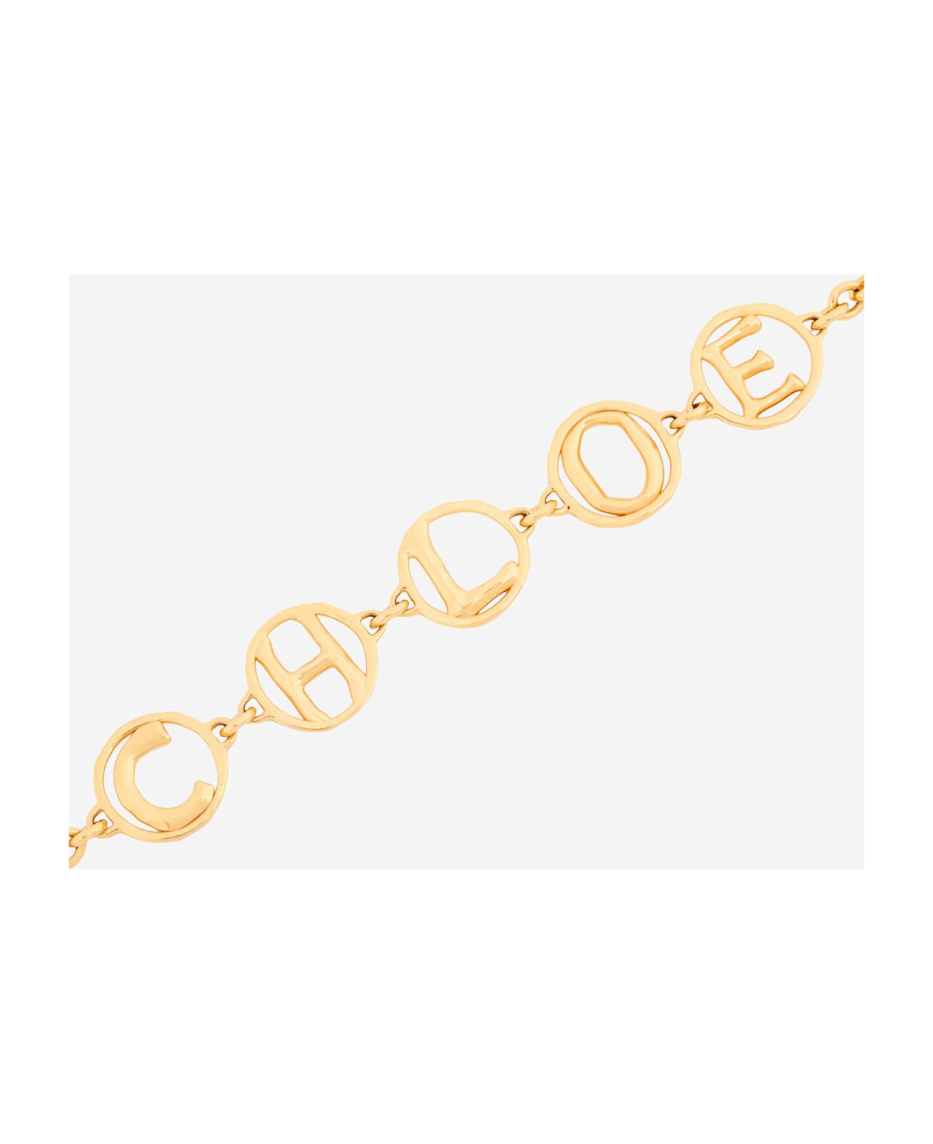Chloé Script Choker - COLOR oro
