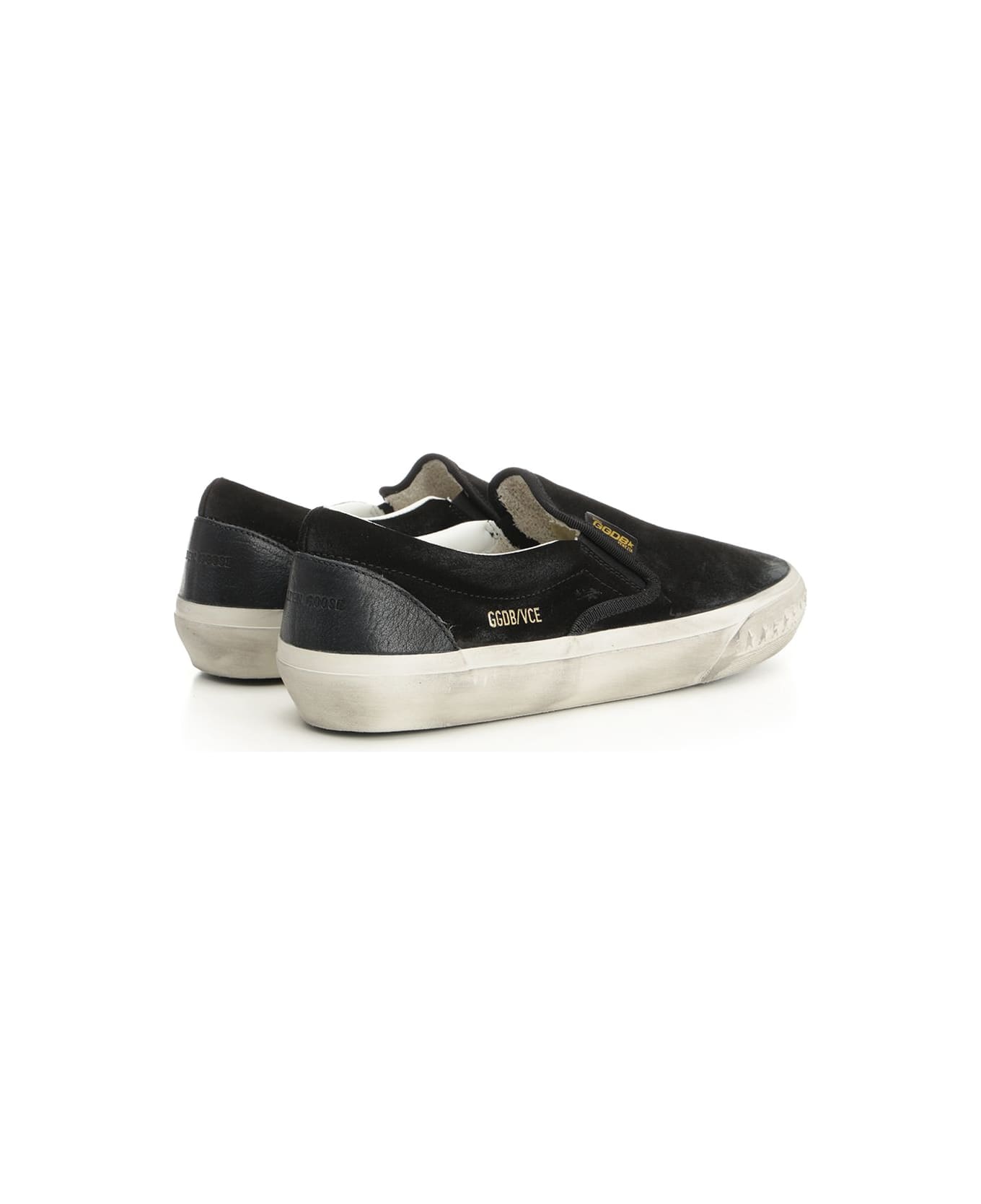 Golden Goose Sneaker 'vce Penstar' In Suede - Black