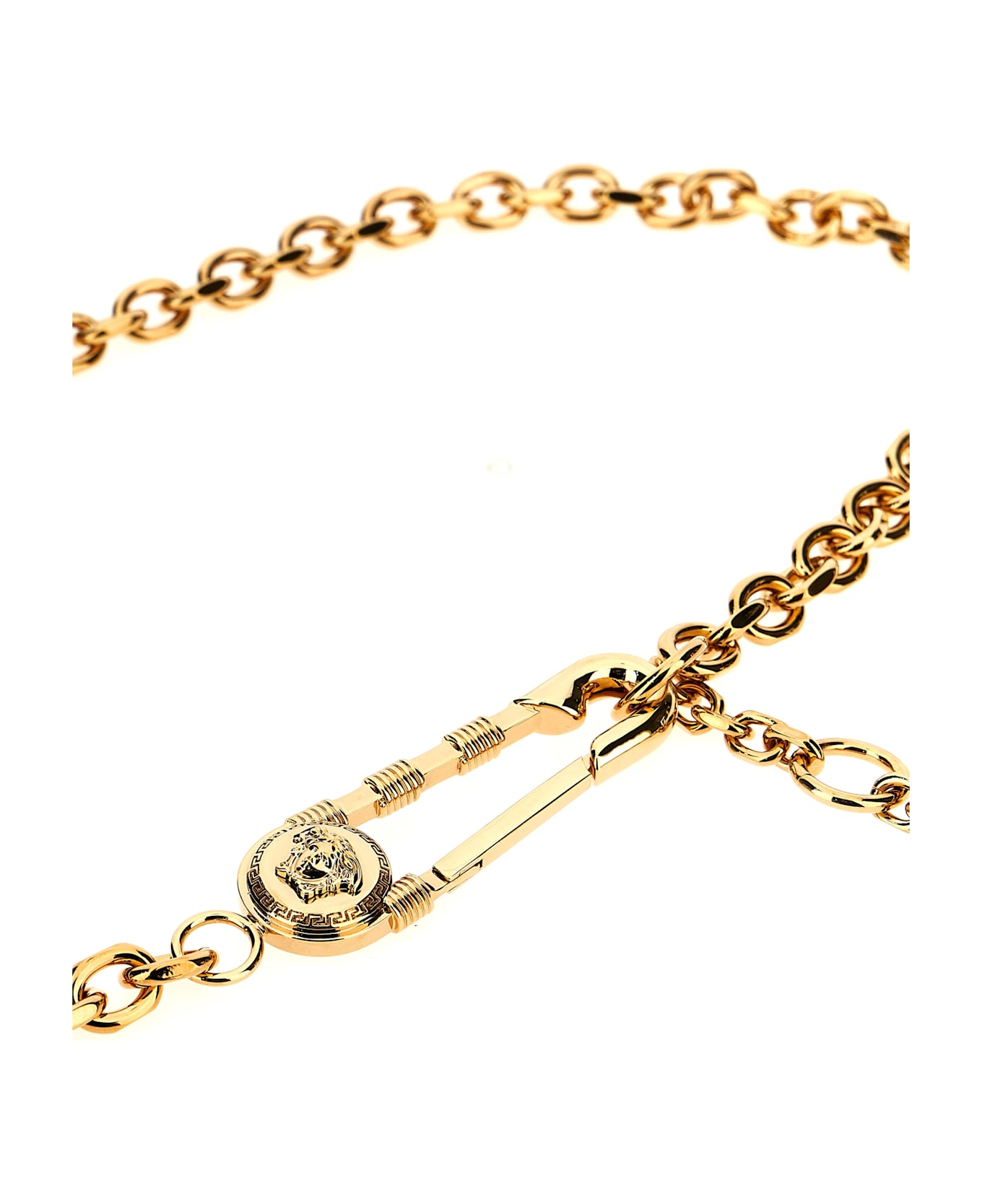 Versace Metal Belt - Gold
