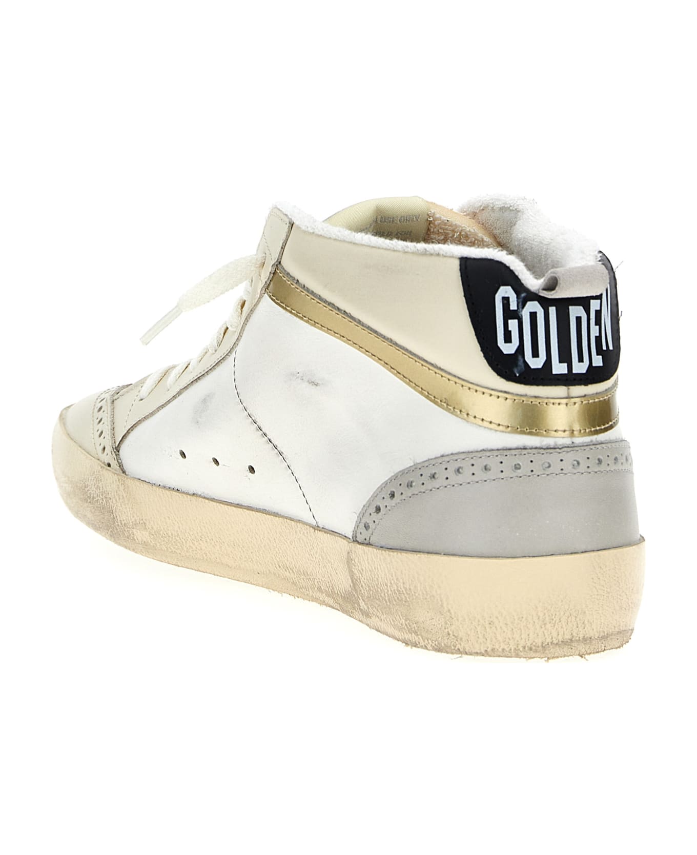 Golden Goose 'mid Star' Sneaker - White