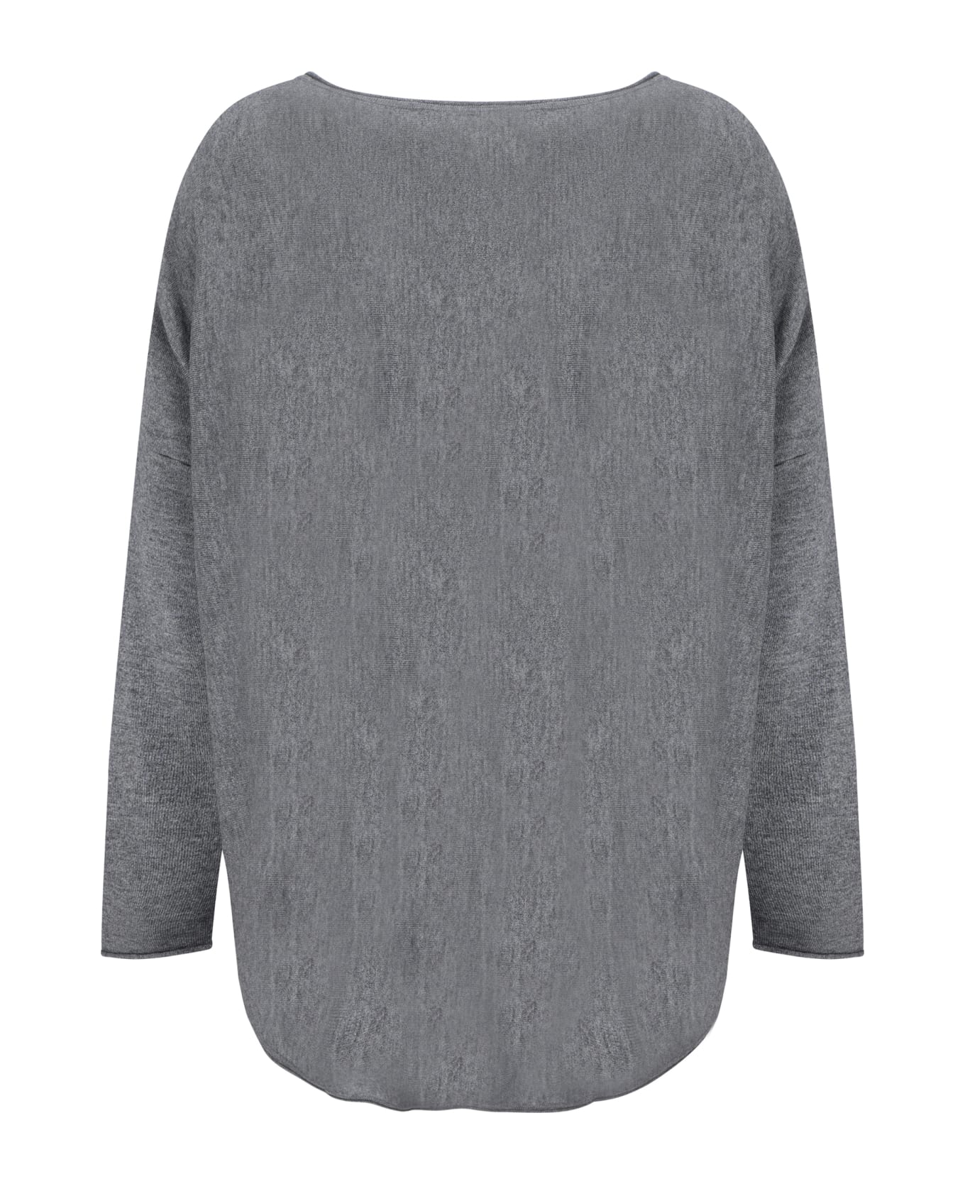 Wild Cashmere Sweater - Grey Melange