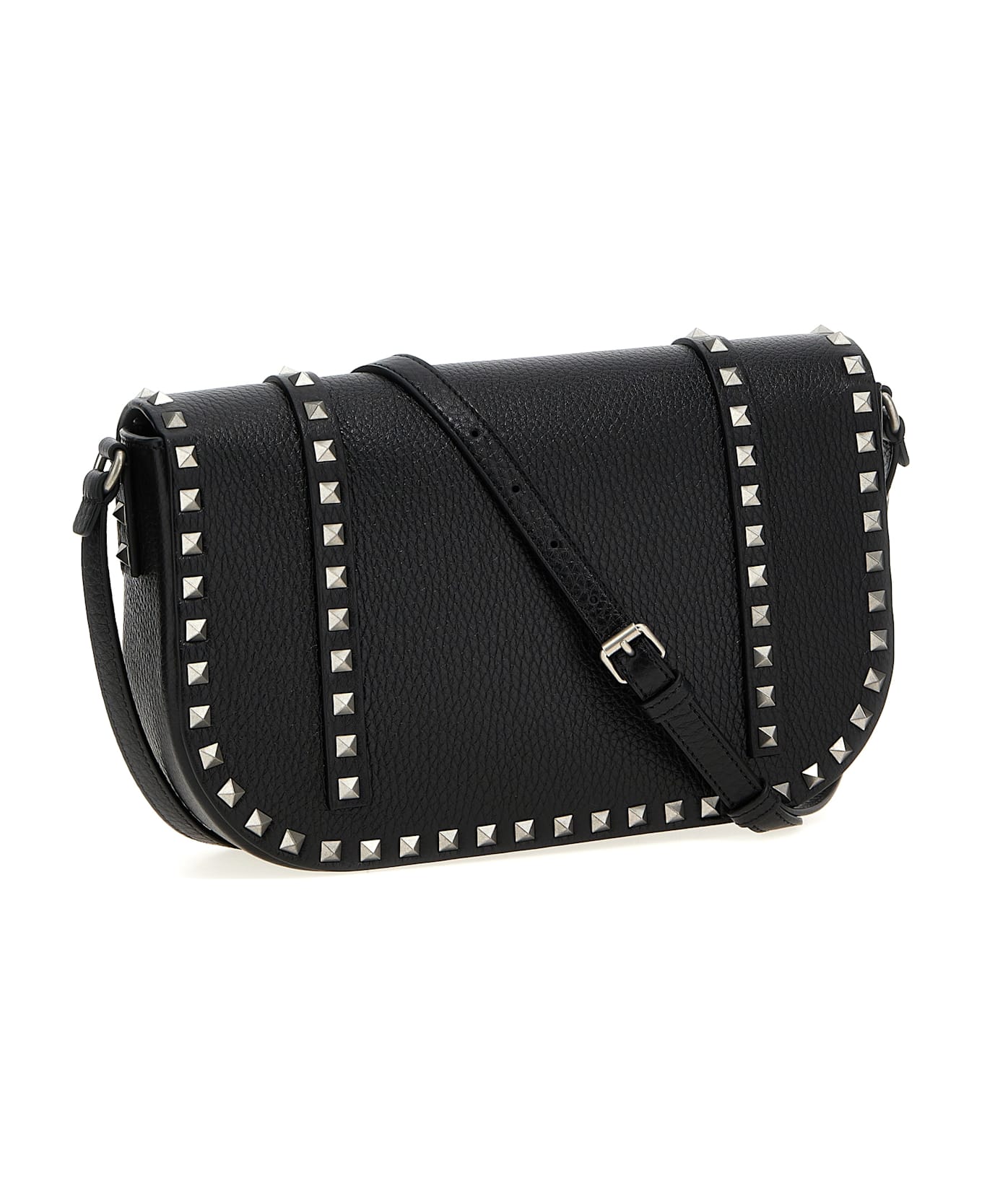 Valentino Garavani 
rockstud
 Shoulder Bag - Black  