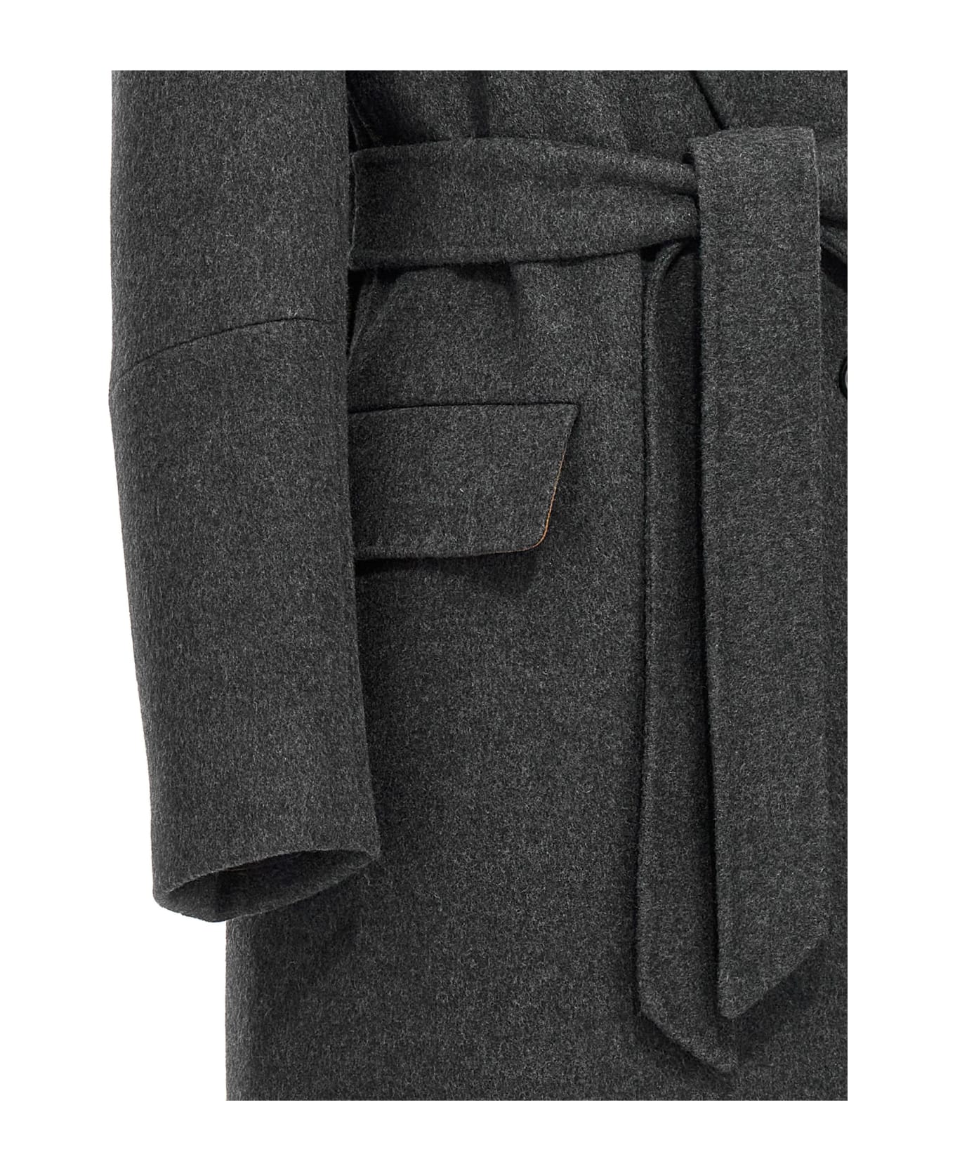 Max Mara 'harden' Coat - Gray コート