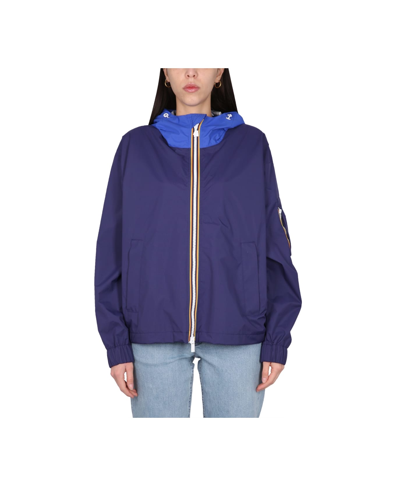 K-Way Claudey Jacket - BLUE