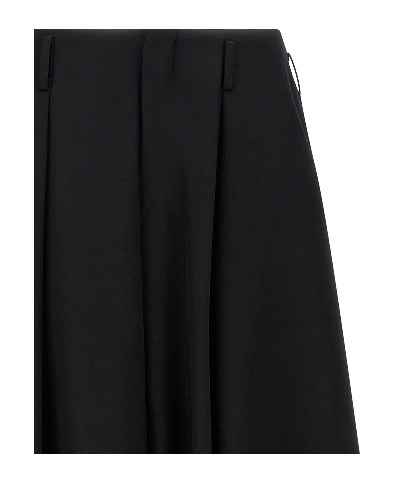 Comme Des Garçons Homme Plus Extra Loose Leg Pants - Black  