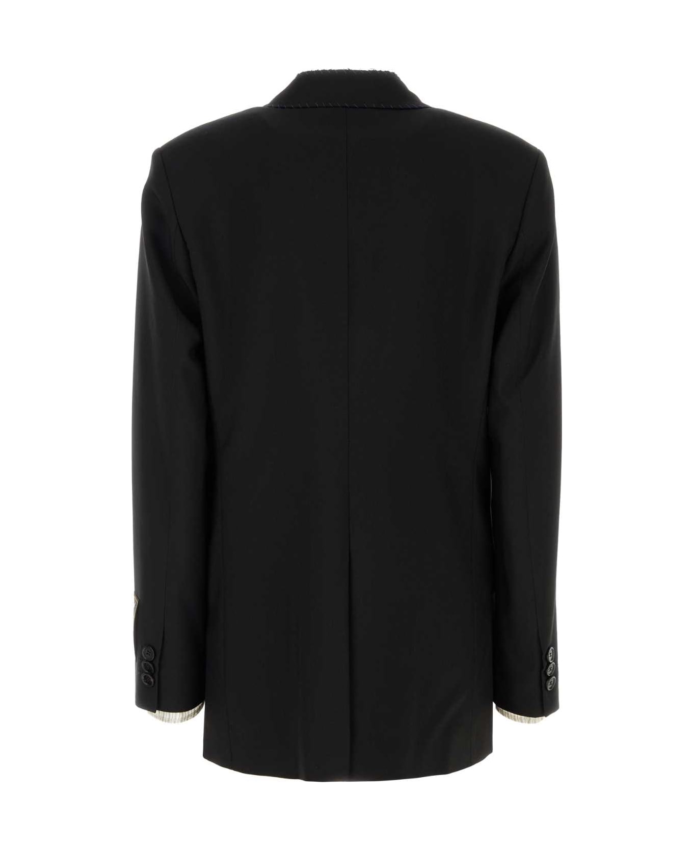 Marni Black Wool Blazer - Black